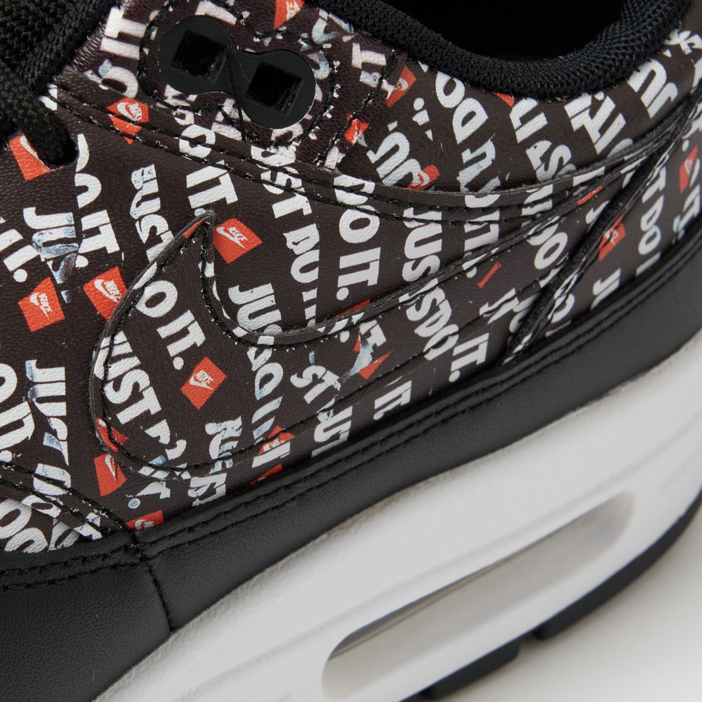 Nike Air Max 1 PRM - Black, White & Total Orange