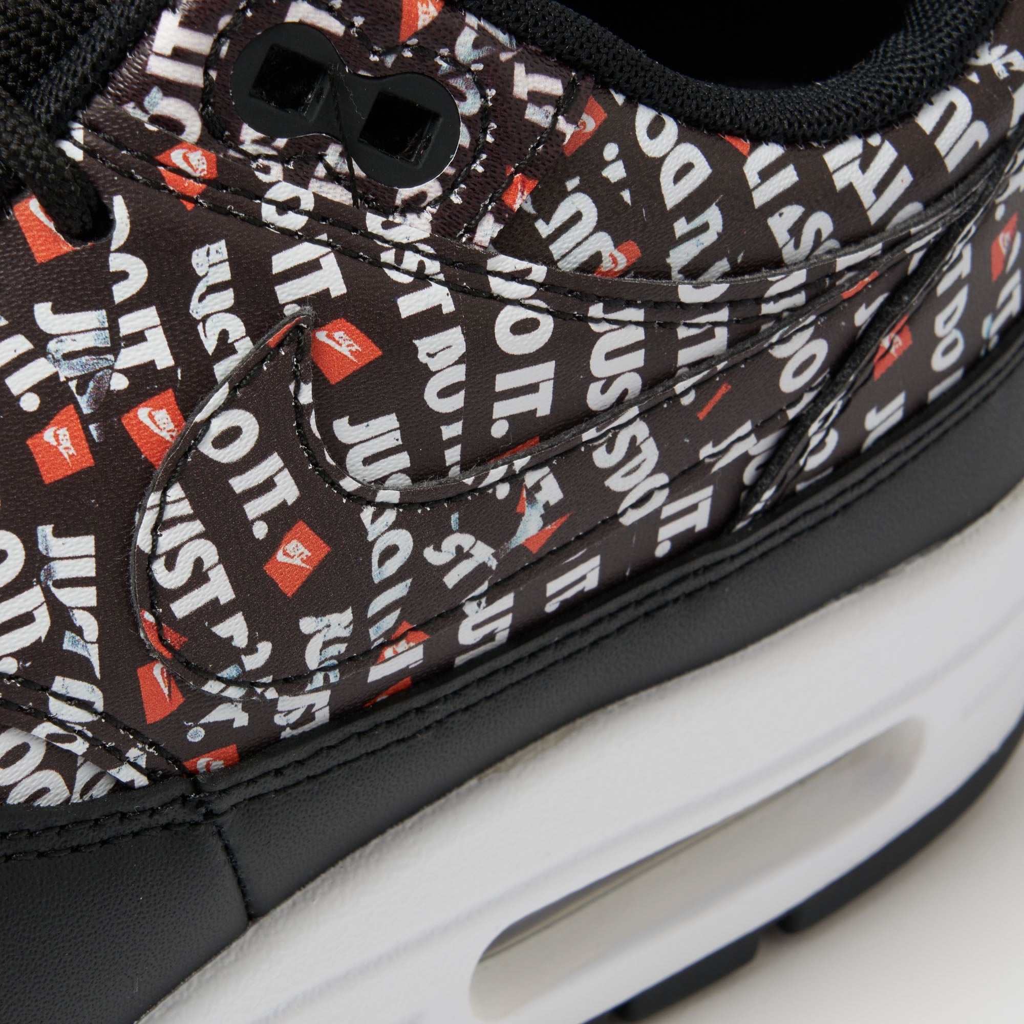 Nike Air Max 1 PRM - Black, White & Total Orange