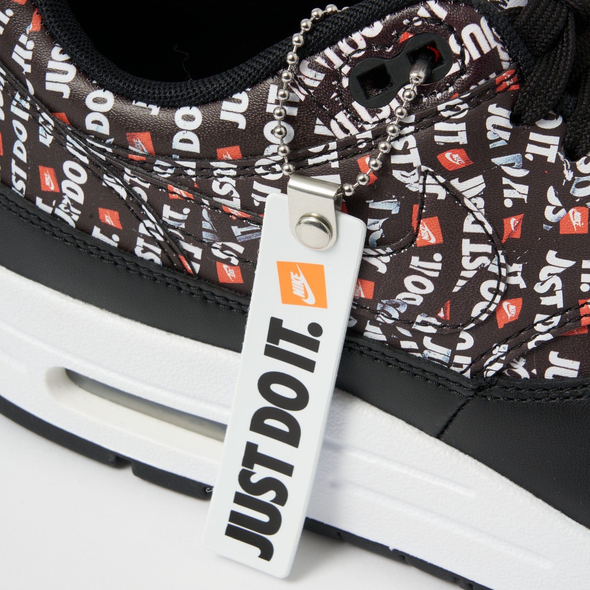 Nike Air Max 1 PRM - Black, White & Total Orange