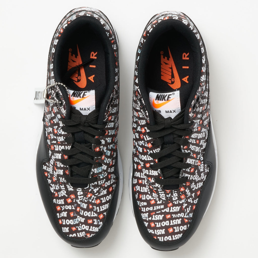 Nike Air Max 1 PRM - Black, White & Total Orange