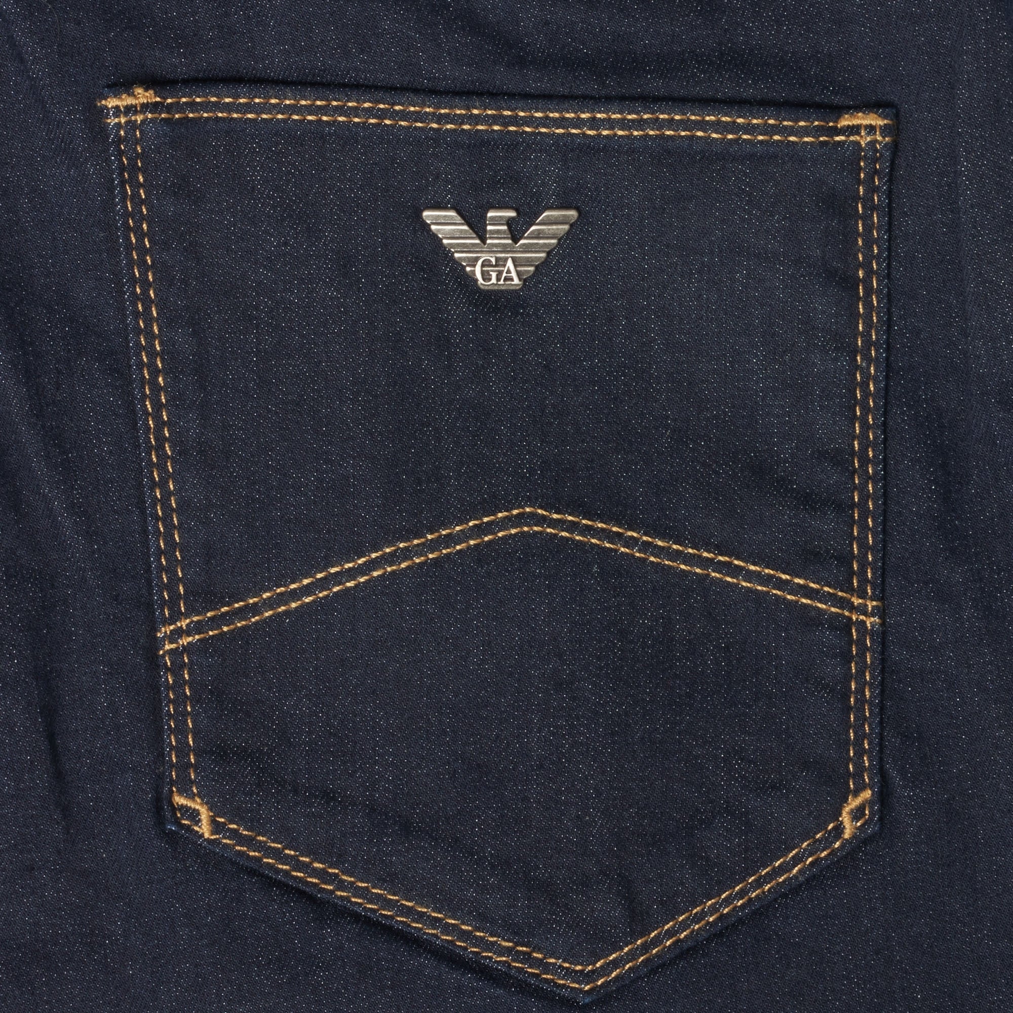 Emporio Armani J06 Slim Fit Denim Jeans - Dark Wash