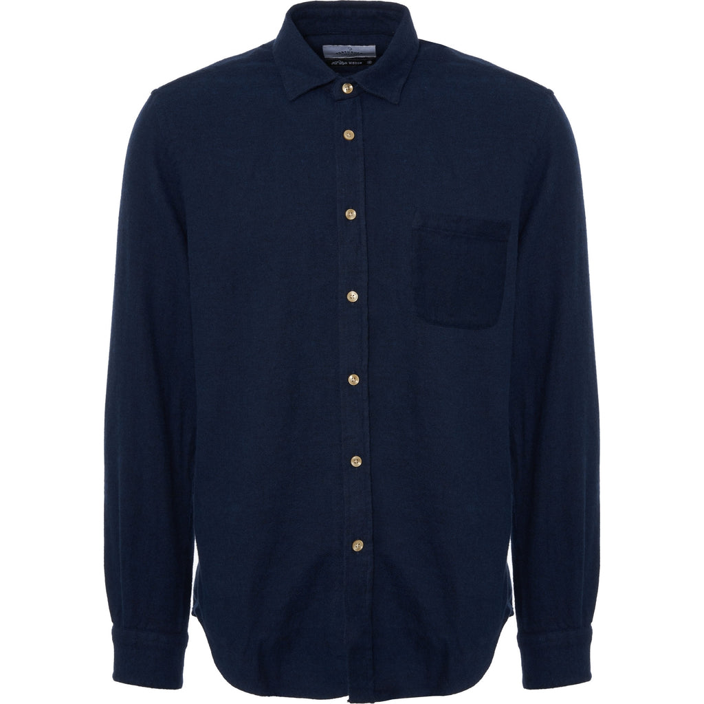 Portuguese Flannel Teca Shirt - Navy
