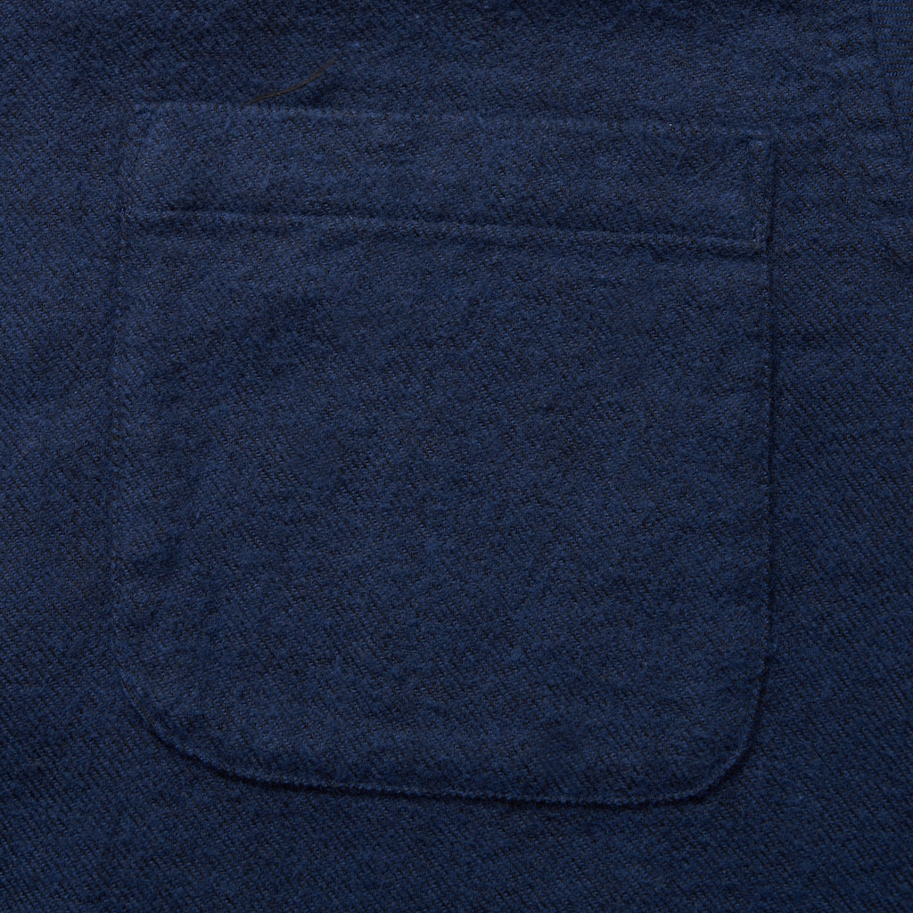 Portuguese Flannel Teca Shirt - Navy