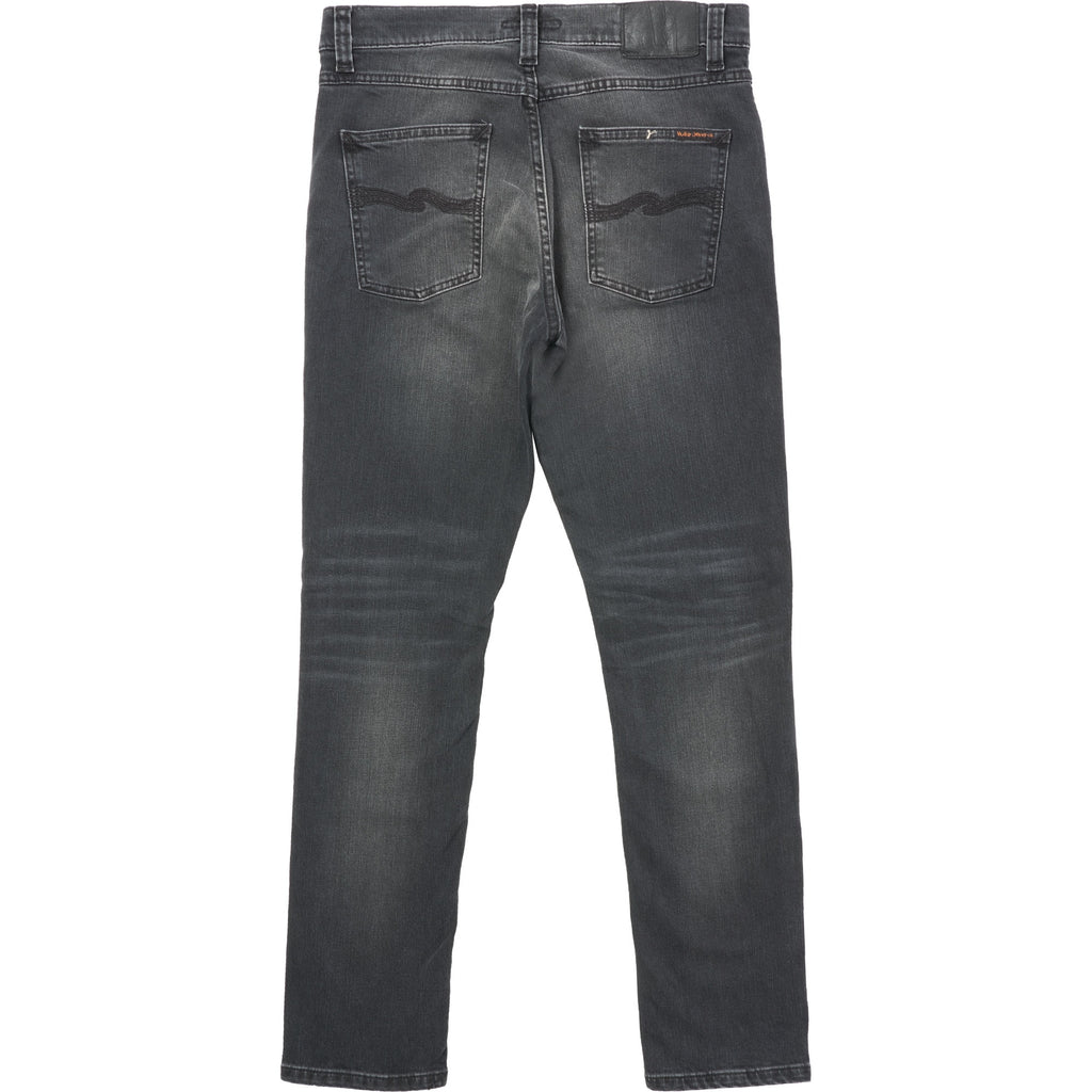 Nudie Jeans Lean Dean Denim Jeans - Mono Grey