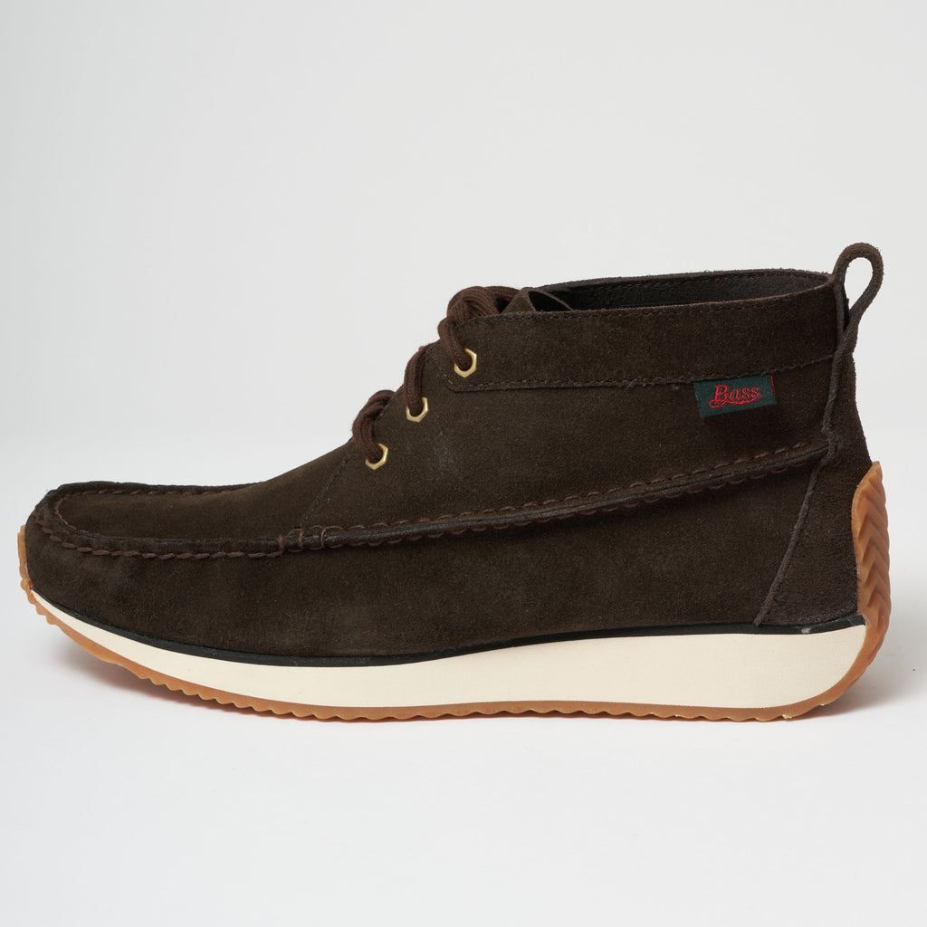 G.H. Bass Weejun Scout Runner Suede Boot - Dark Brown