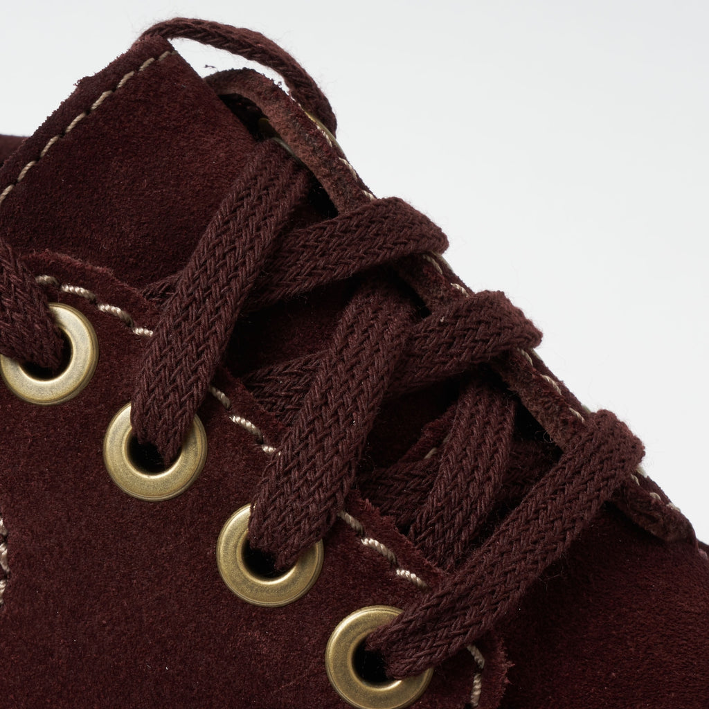 Clarks Originals Wallace Shoes - Burgundy