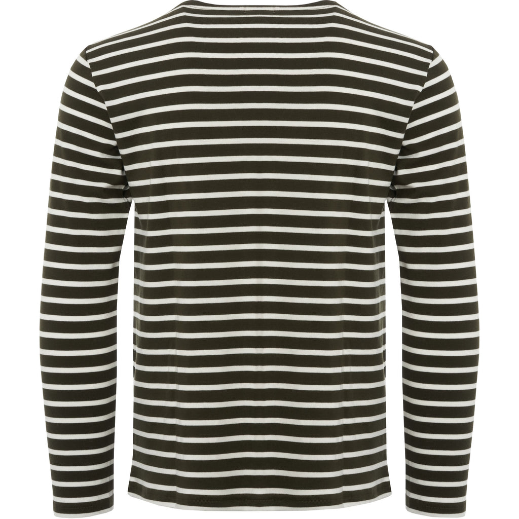 Armor Lux Long Sleeved Mariniere Heritage T-Shirt - Aquilla & Milk