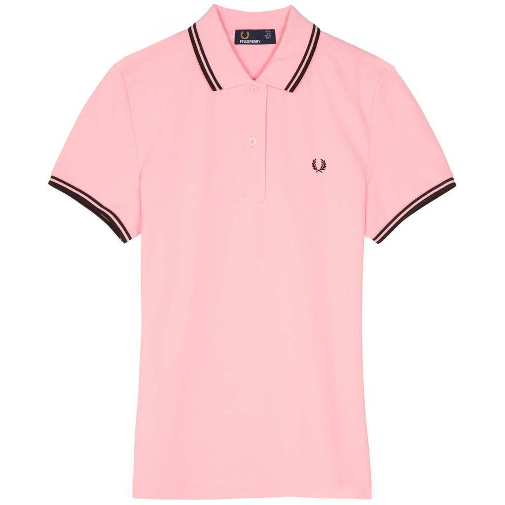 Fred Perry Womens Twin Tip Polo Shirt