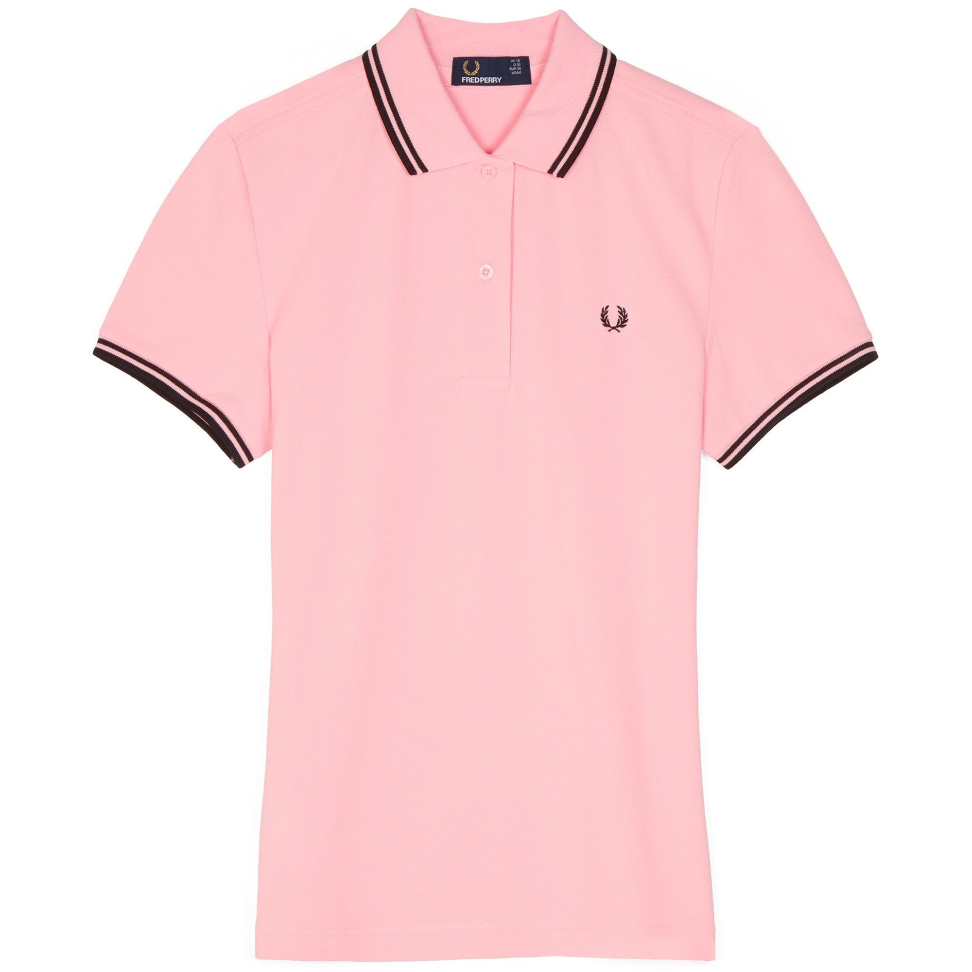 Fred Perry Womens Twin Tip Polo Shirt