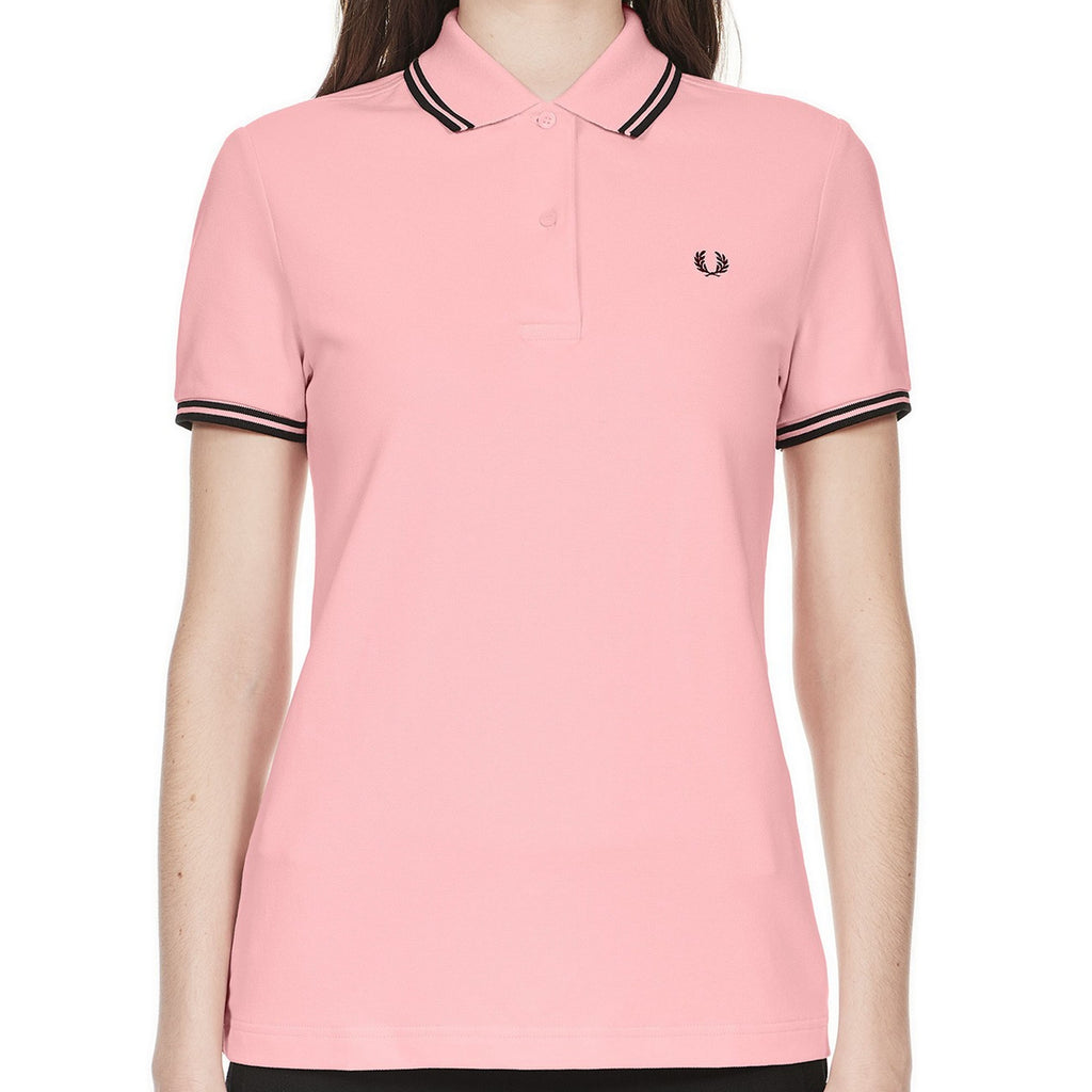 Fred Perry Womens Twin Tip Polo Shirt