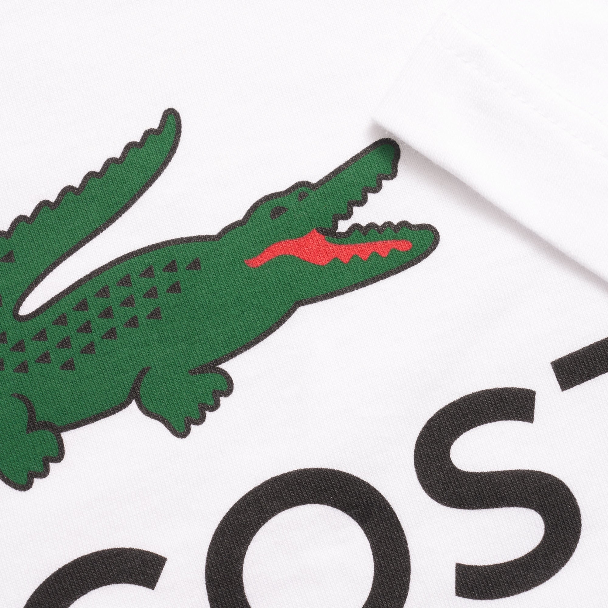 Lacoste Large Logo T-Shirt - White