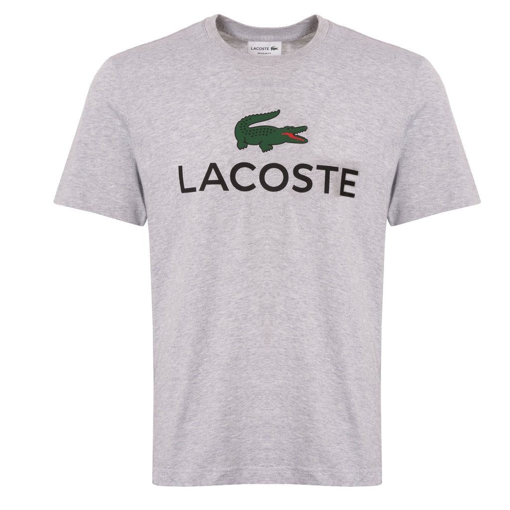 Lacoste Large Logo T-Shirt - Silver Chine