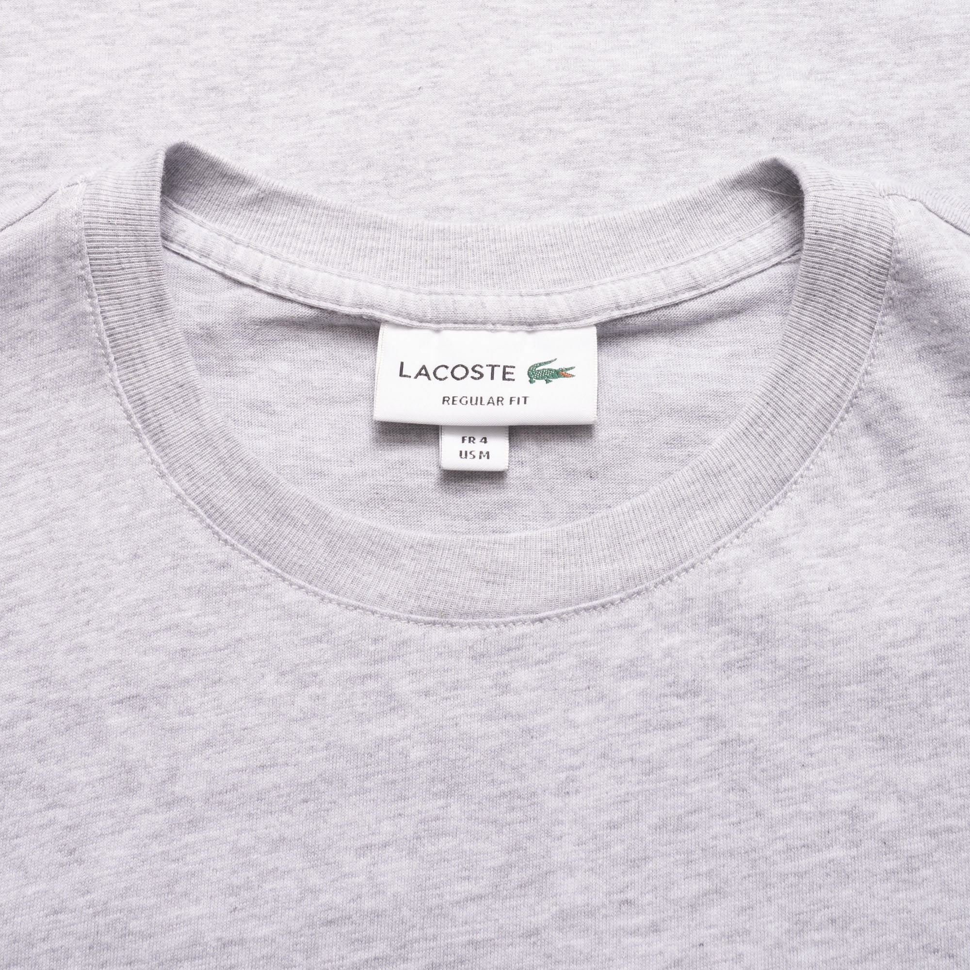 Lacoste Large Logo T-Shirt - Silver Chine