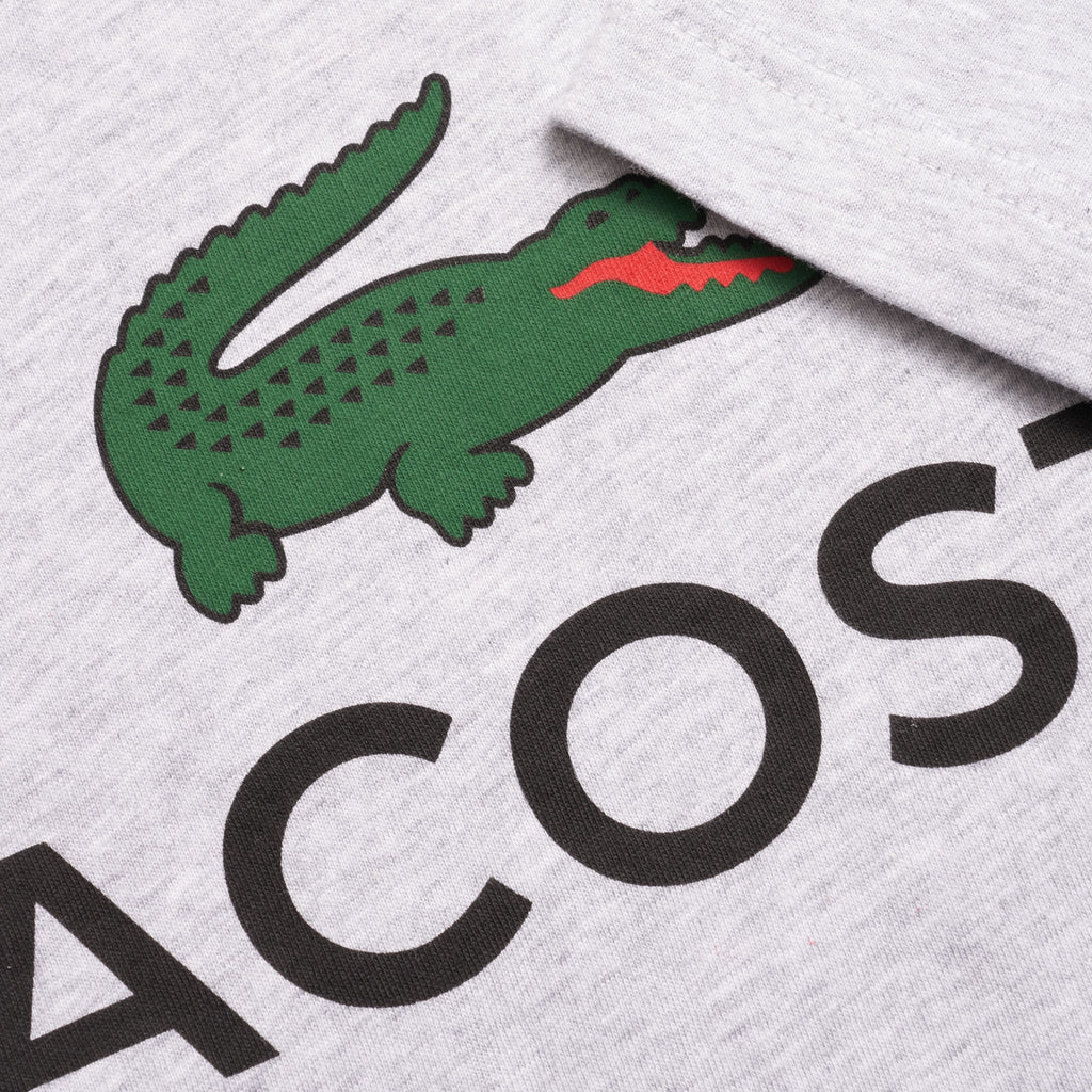 Lacoste Large Logo T-Shirt - Silver Chine