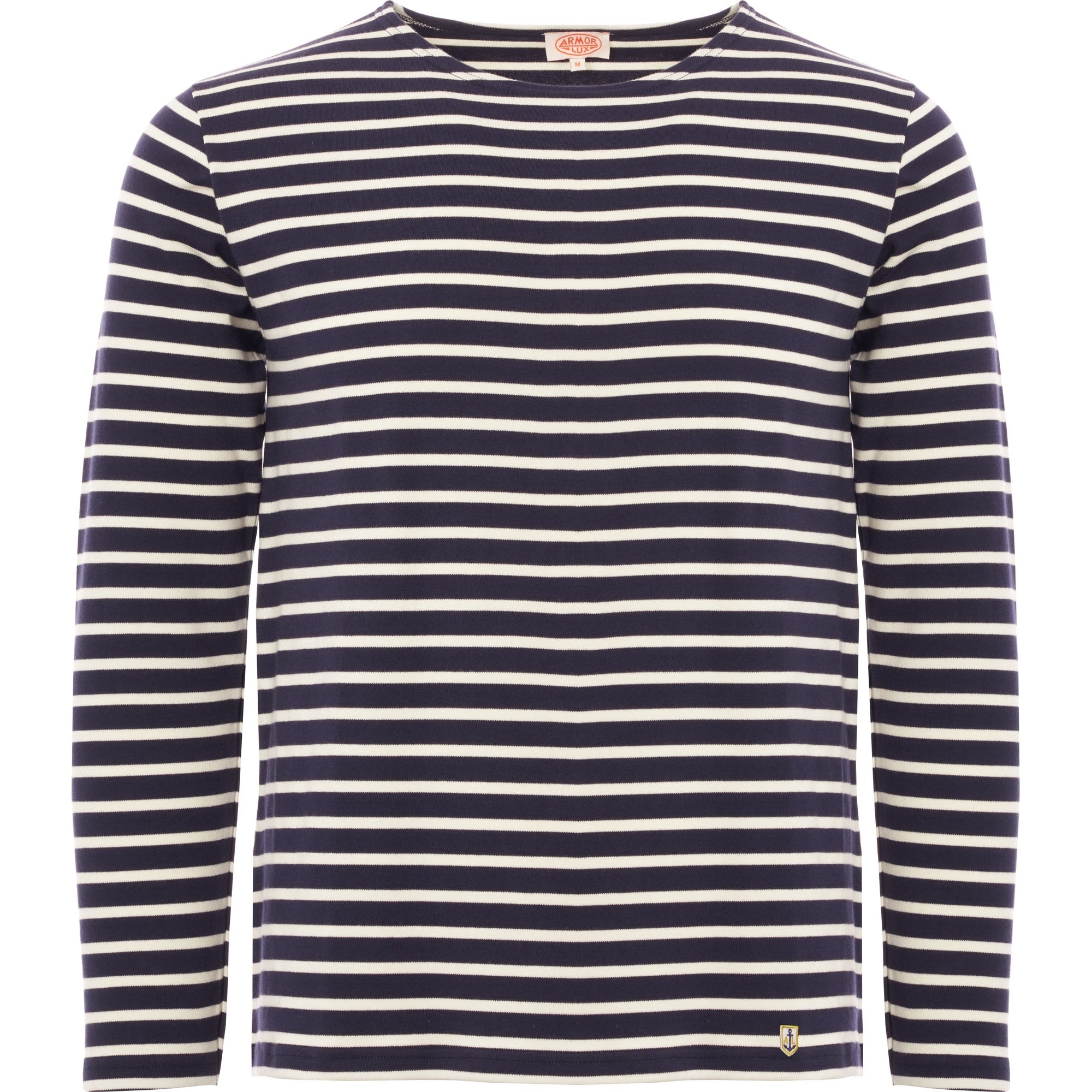 Armor Lux Long Sleeved Mariniere Heritage T-Shirt - Navire & Nature