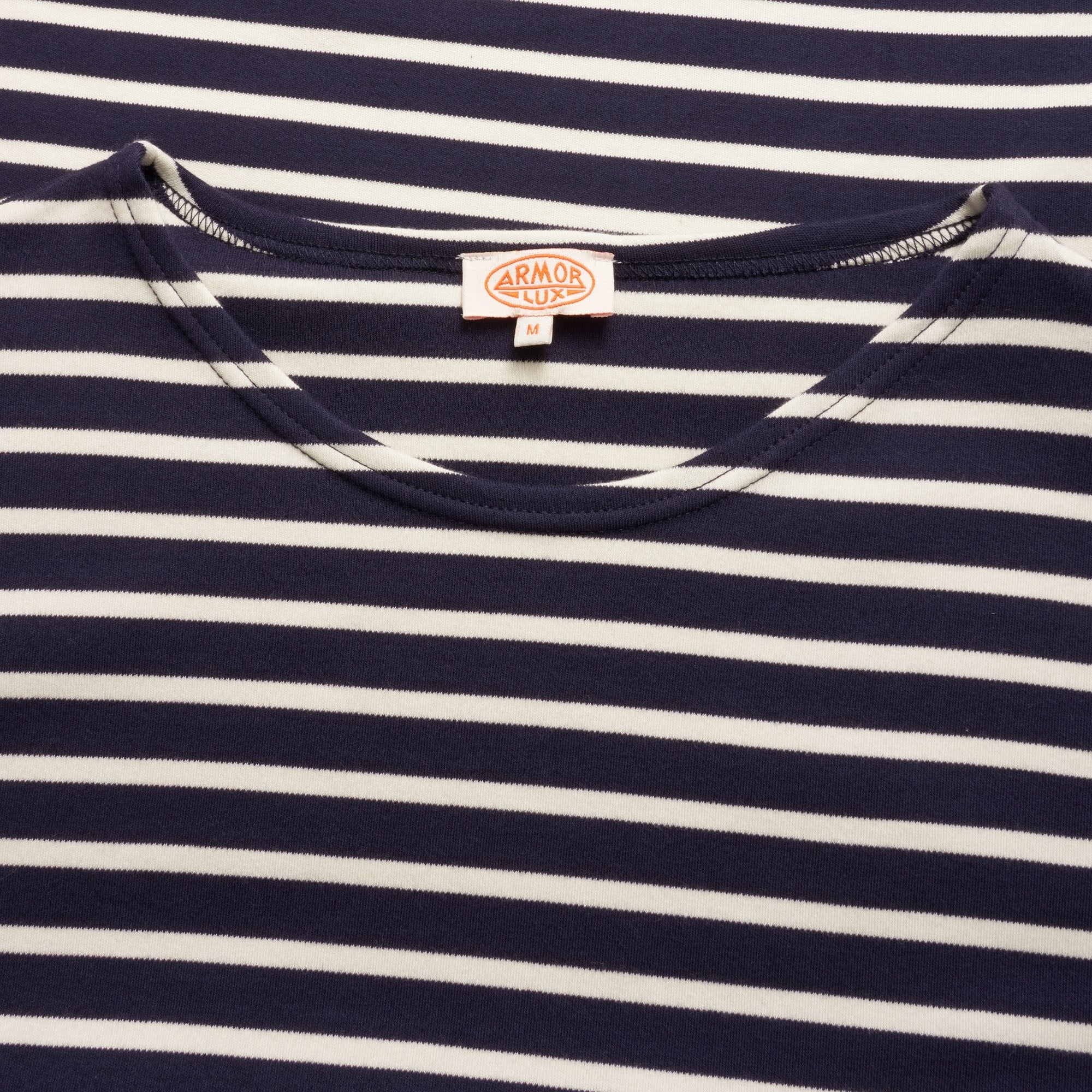 Armor Lux Long Sleeved Mariniere Heritage T-Shirt - Navire & Nature