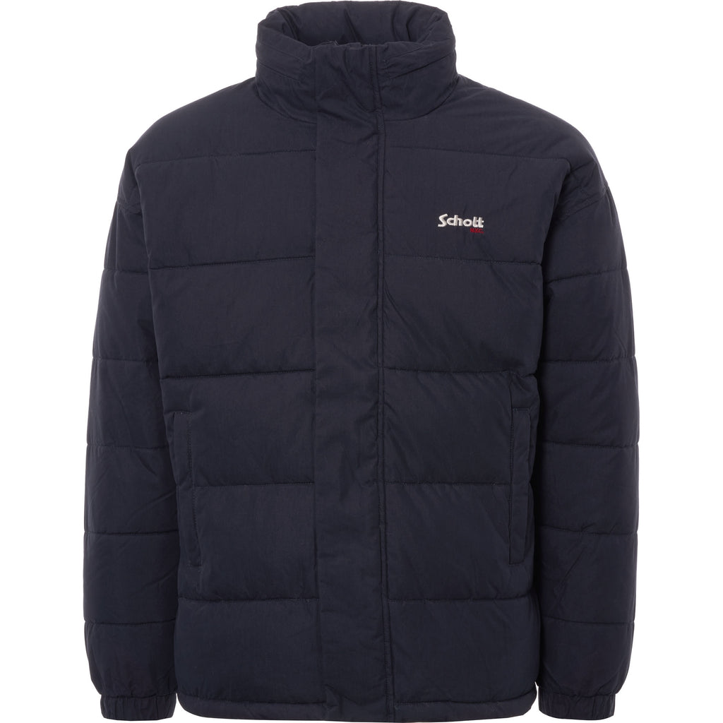 Schott NYC Nebraska Oversized Puffer Jacket - Navy