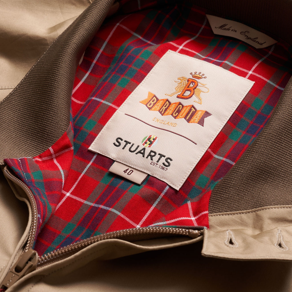 Stuarts x Baracuta Archive Fit G9 Harrington Jacket