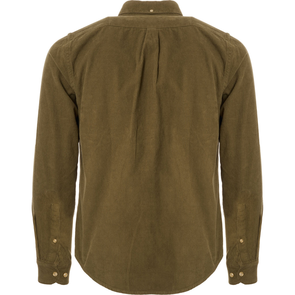 Portuguese Flannel Lobo Corduroy Shirt - Olive