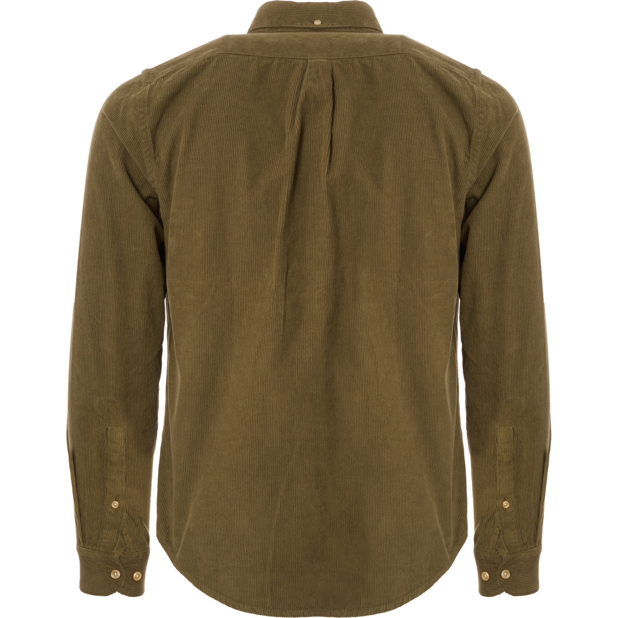 Portuguese Flannel Lobo Corduroy Shirt - Olive