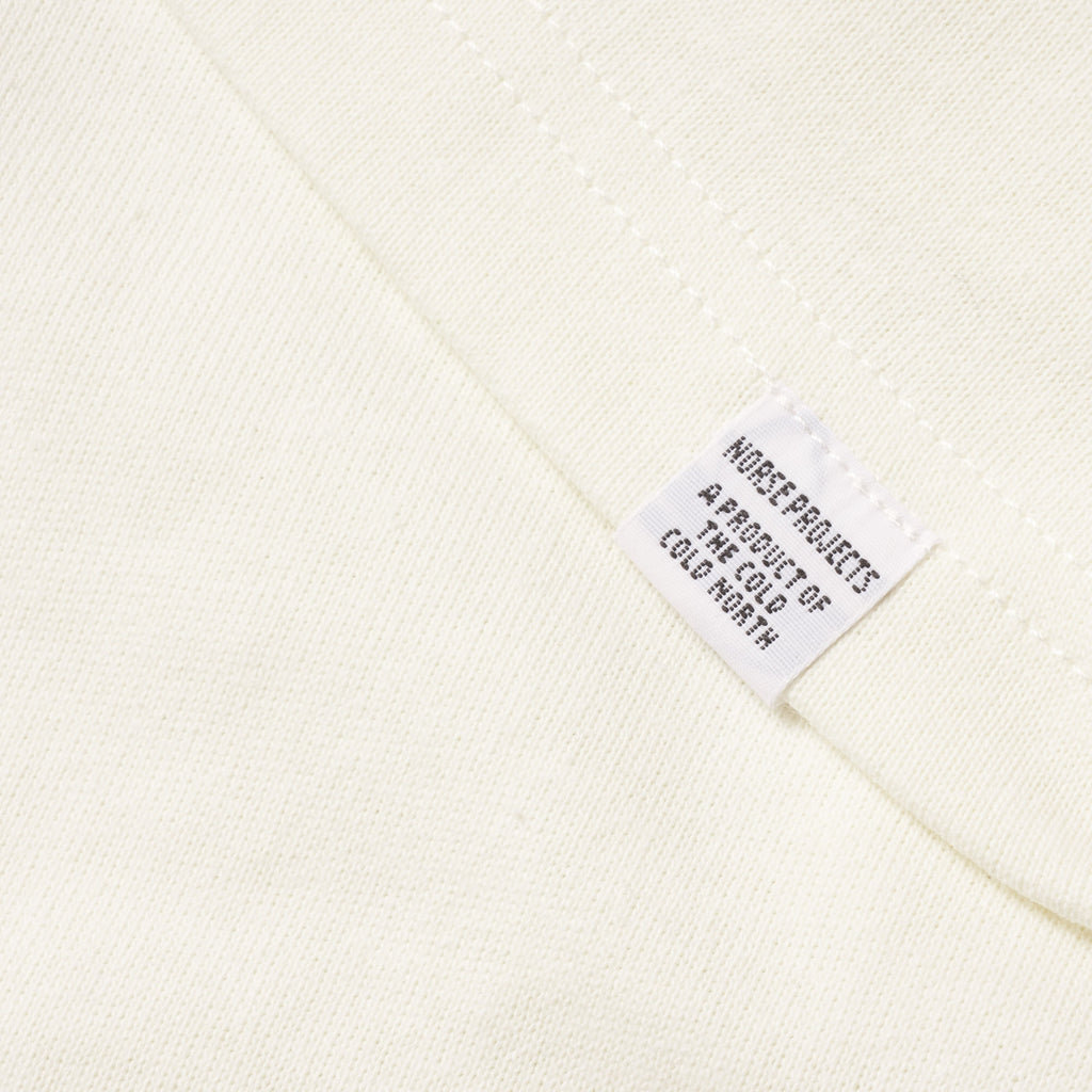 Norse Projects Johannes Pocket T-Shirt - Ecru