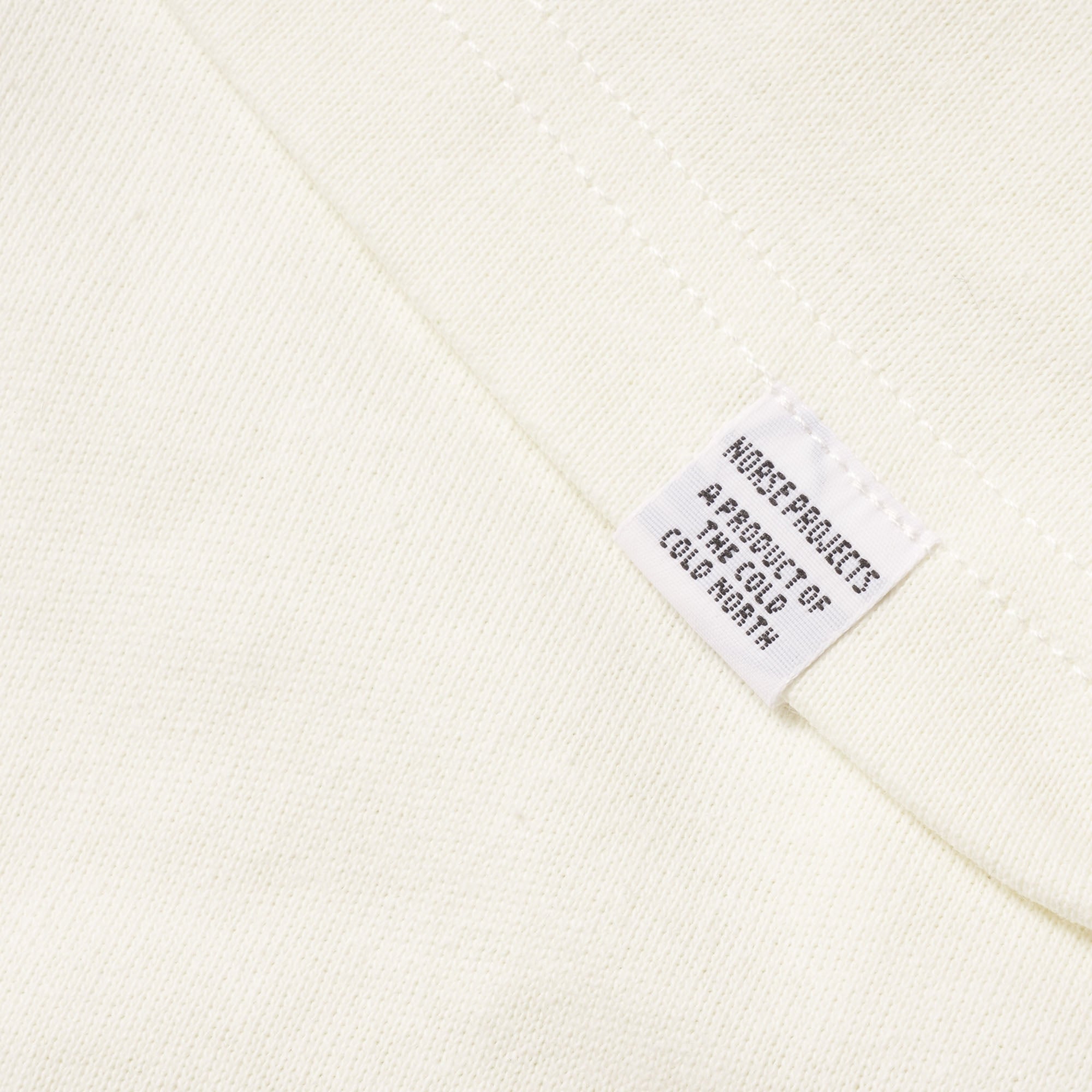 Norse Projects Johannes Pocket T-Shirt - Ecru