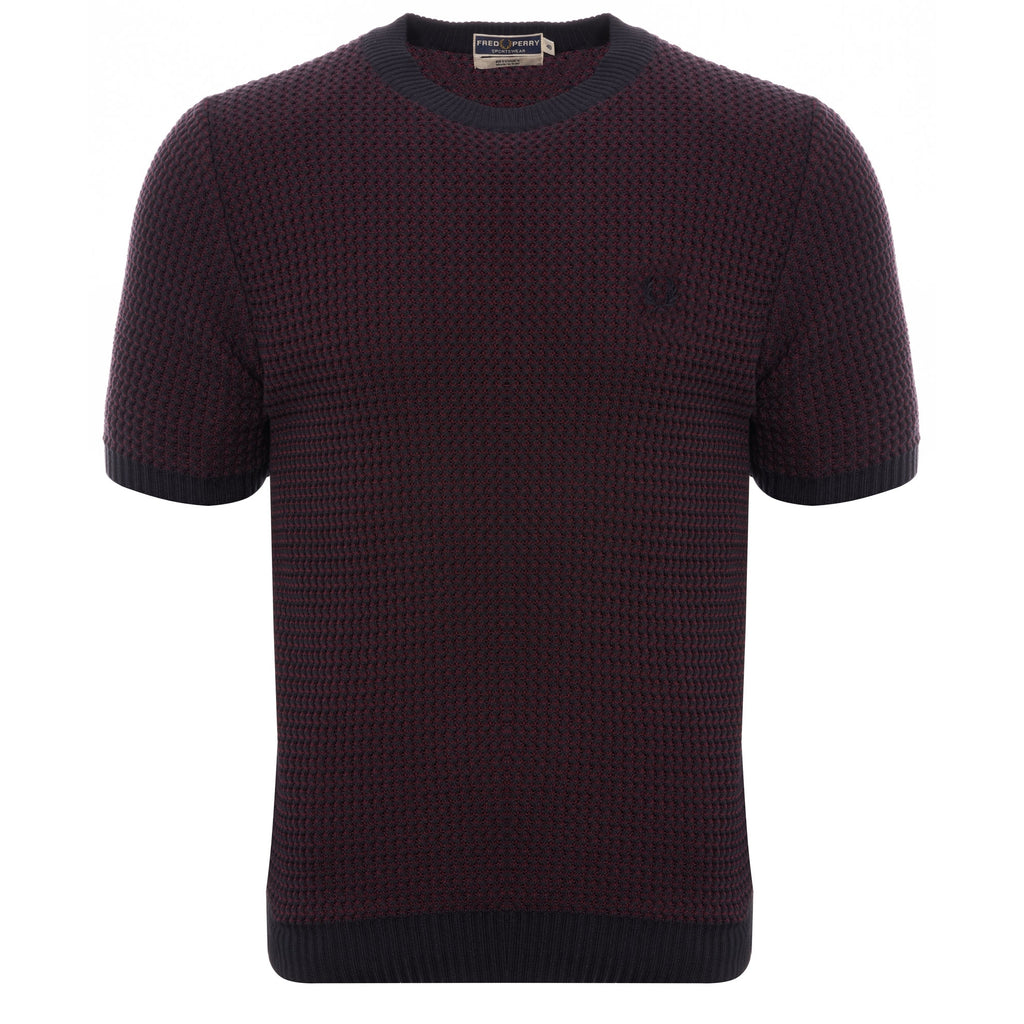 Fred Perry Reissues Reissues 2 Colour Knit Tee