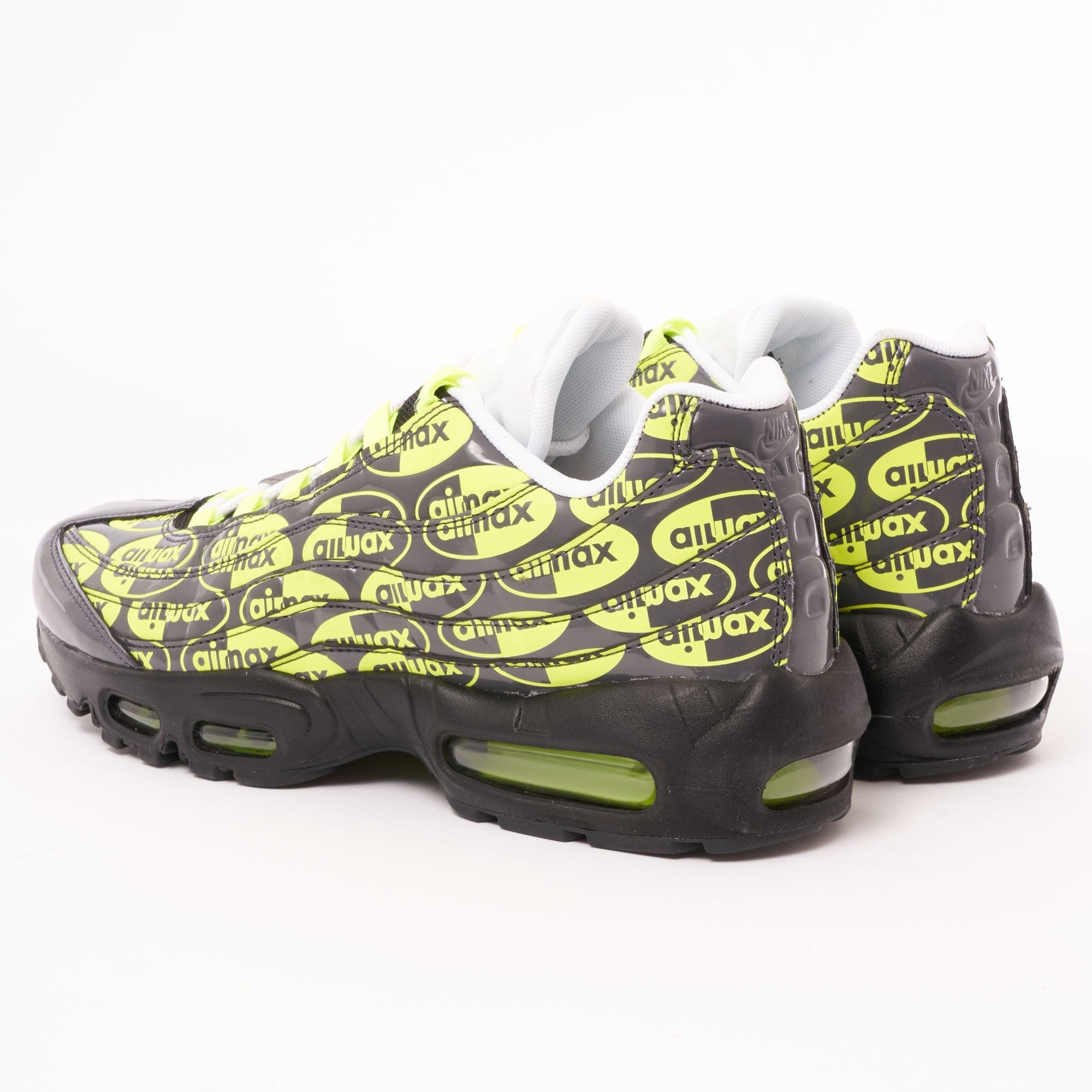 Nike Air Max 95 PRM - Black, Volt, Ash & White