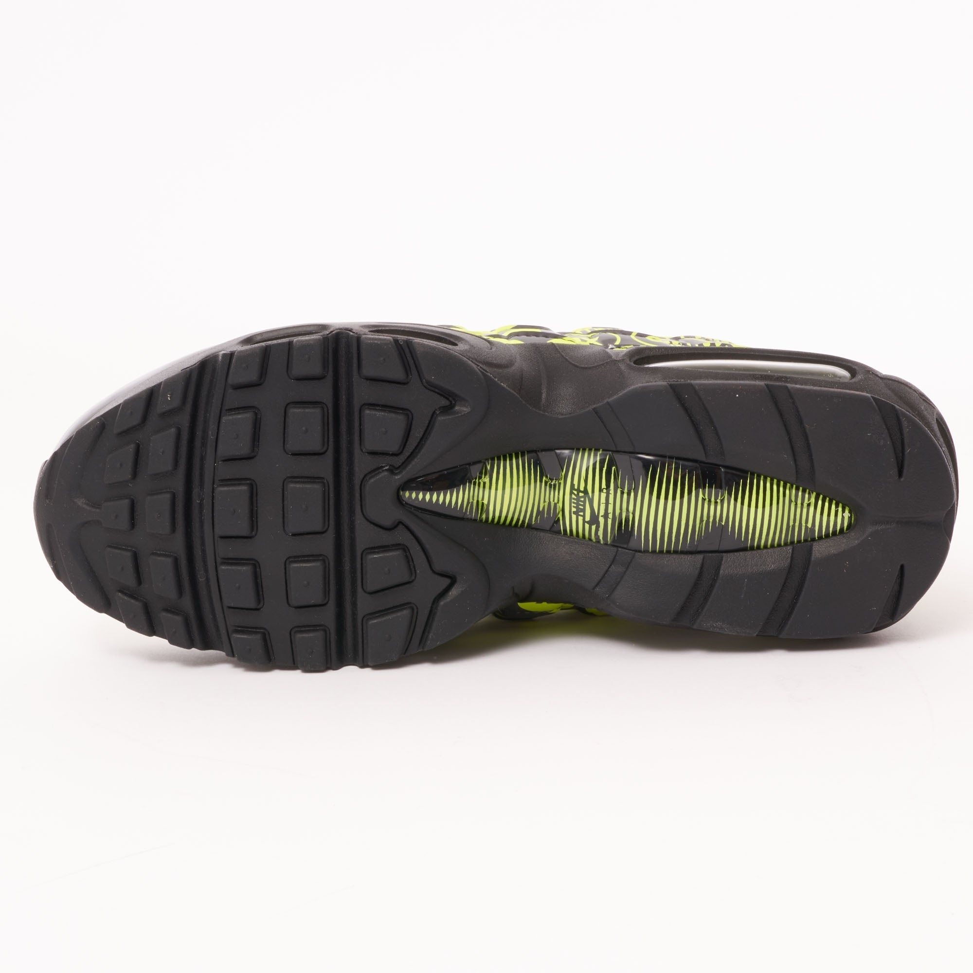 Nike Air Max 95 PRM - Black, Volt, Ash & White