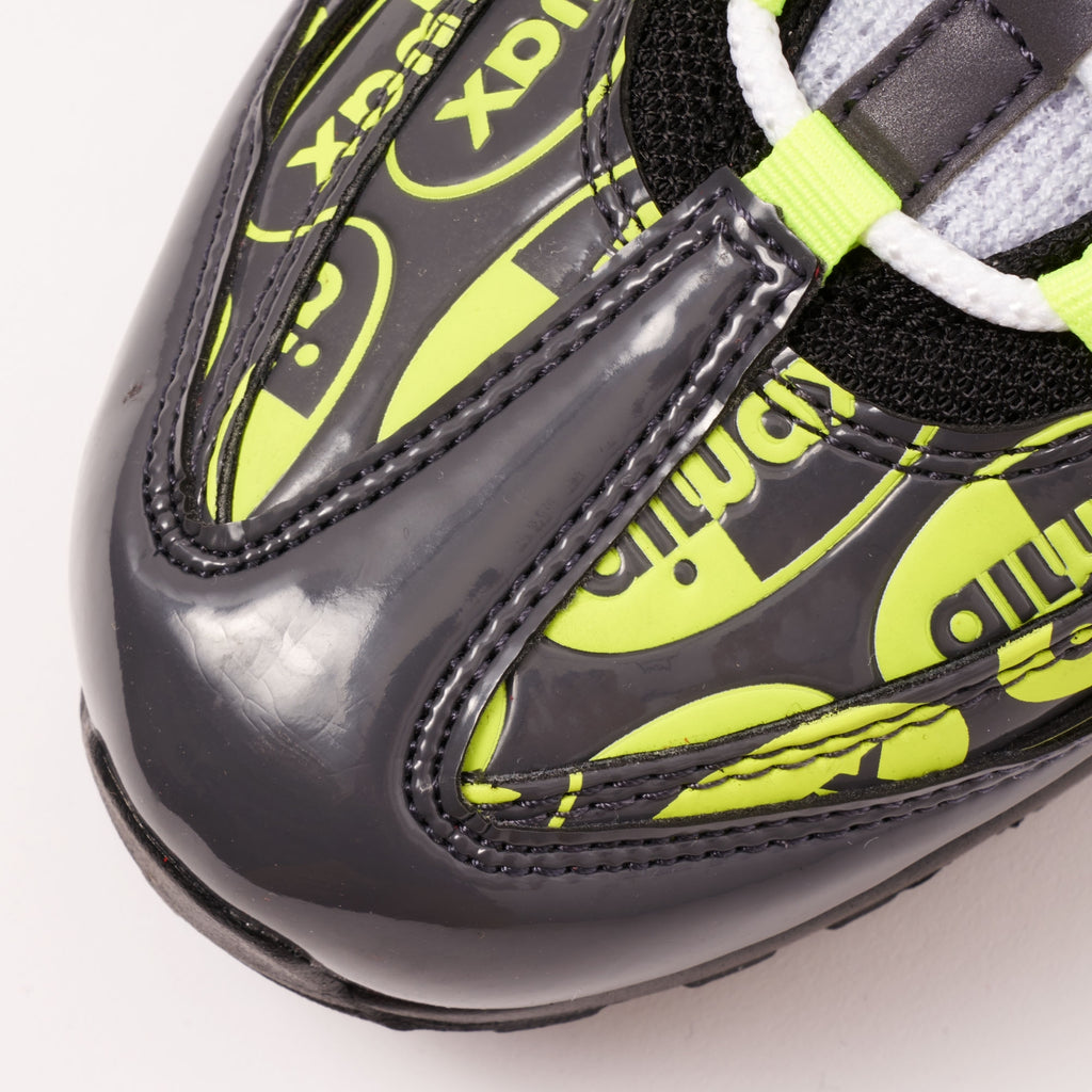 Nike Air Max 95 PRM - Black, Volt, Ash & White