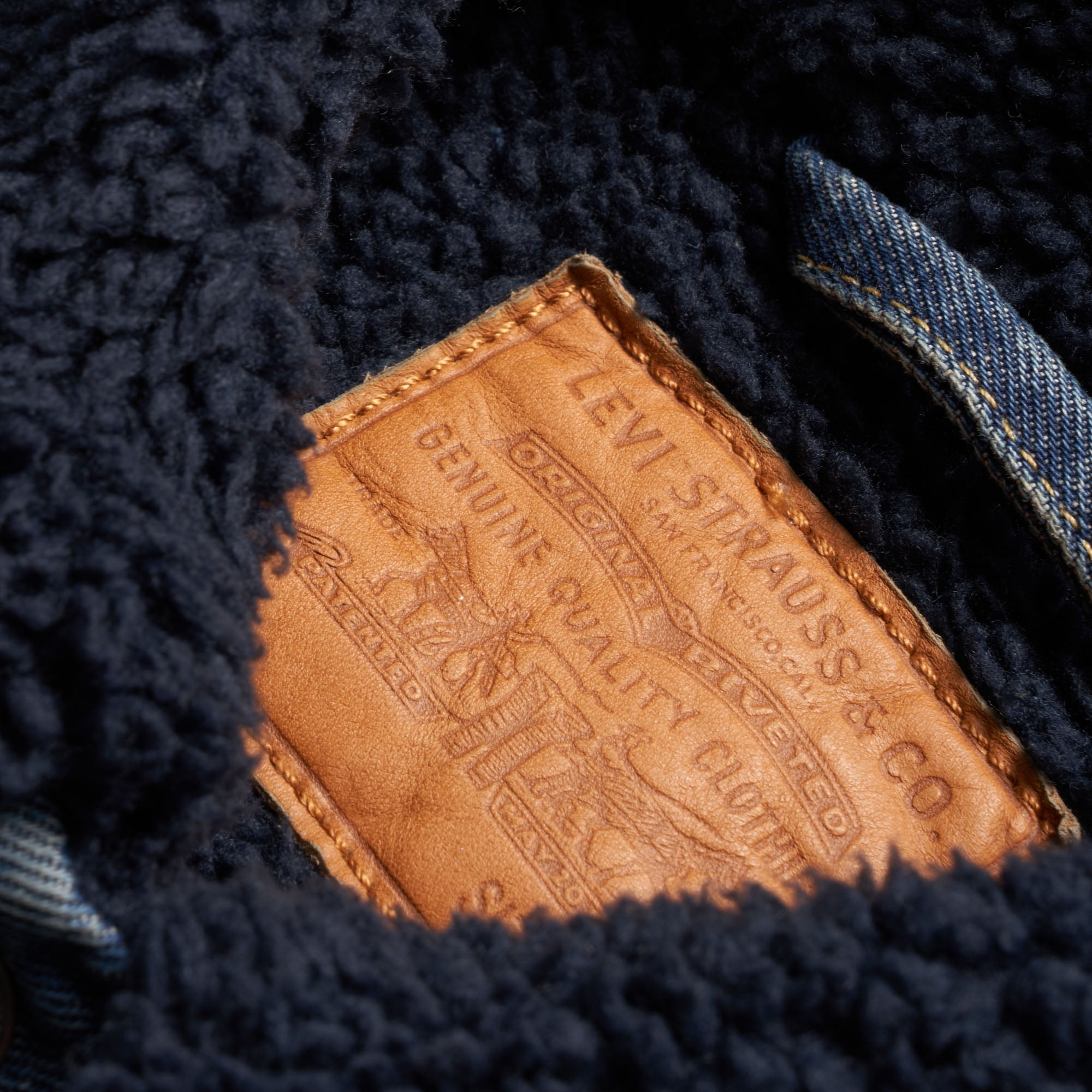 Levi's® Sherpa Trucker Jacket - Indigo