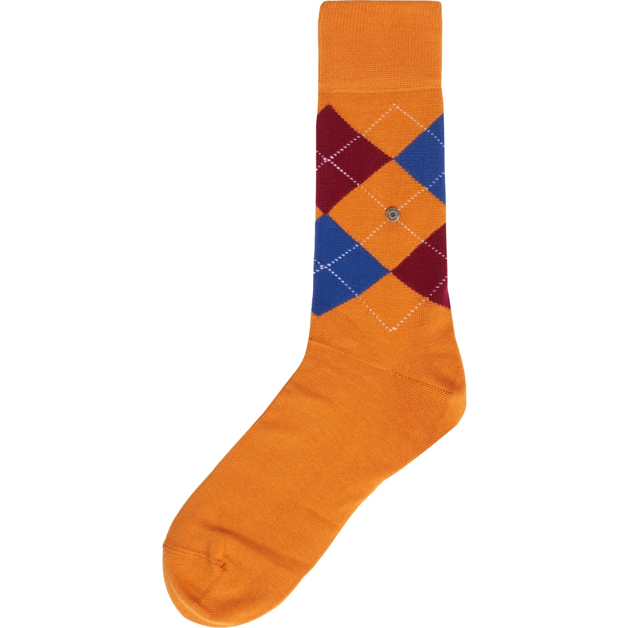 Burlington Socks King Socks - Orange & Blue