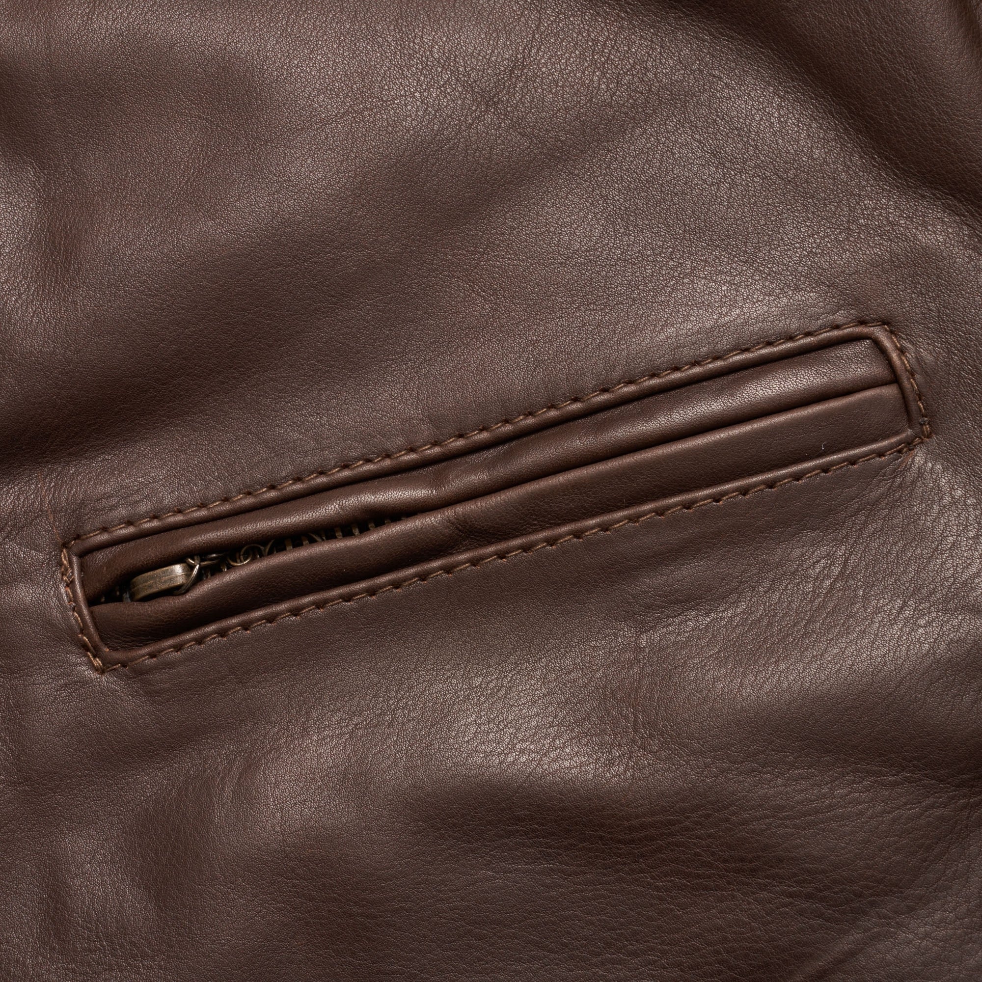 Schott NYC LC952 Short Jacket - Brown