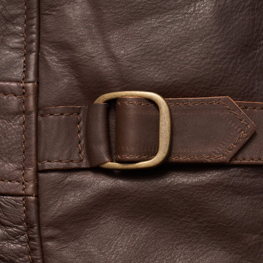 Schott NYC LC952 Short Jacket - Brown