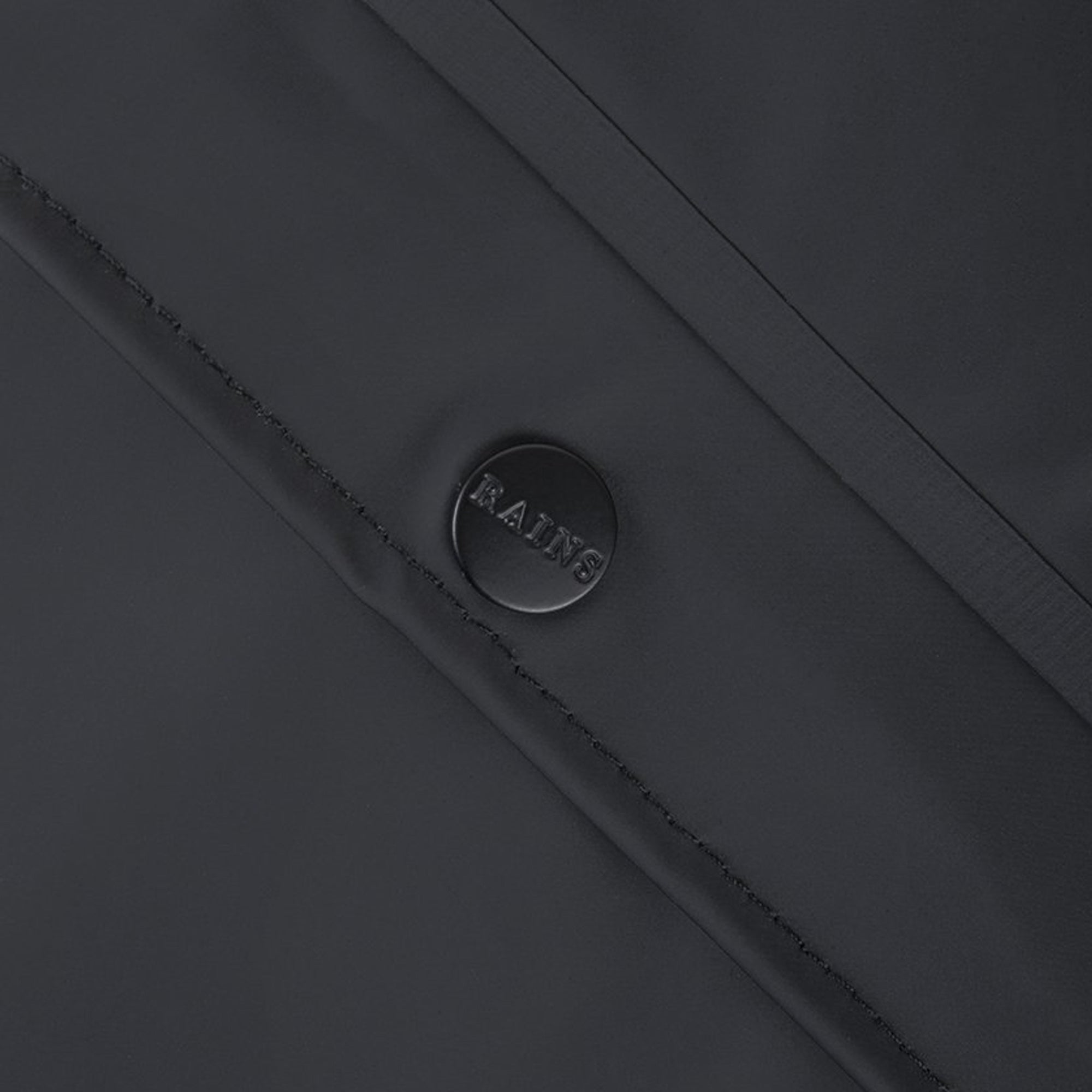 Rains Hooded Jacket - Black