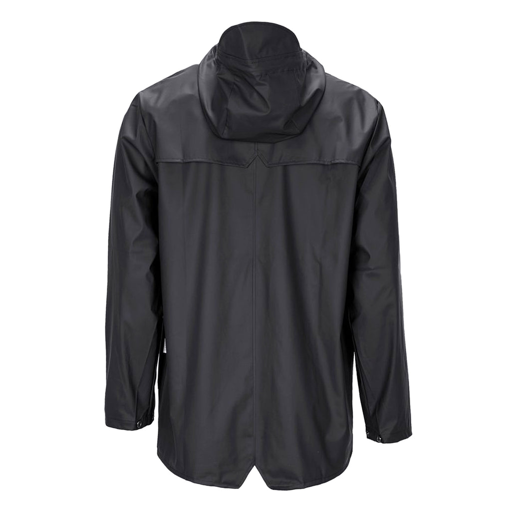 Rains Hooded Jacket - Black