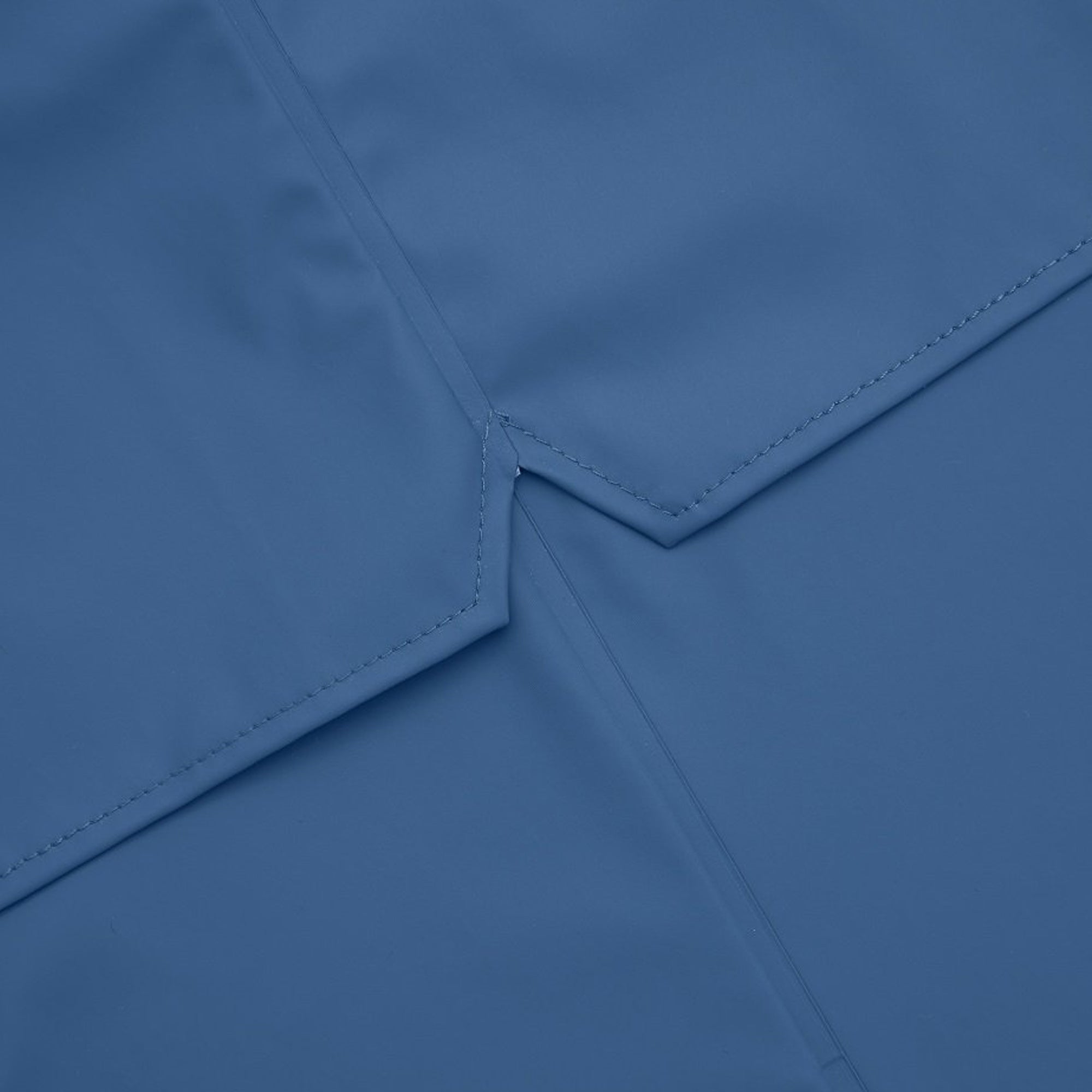 Rains Long Jacket - Faded Blue
