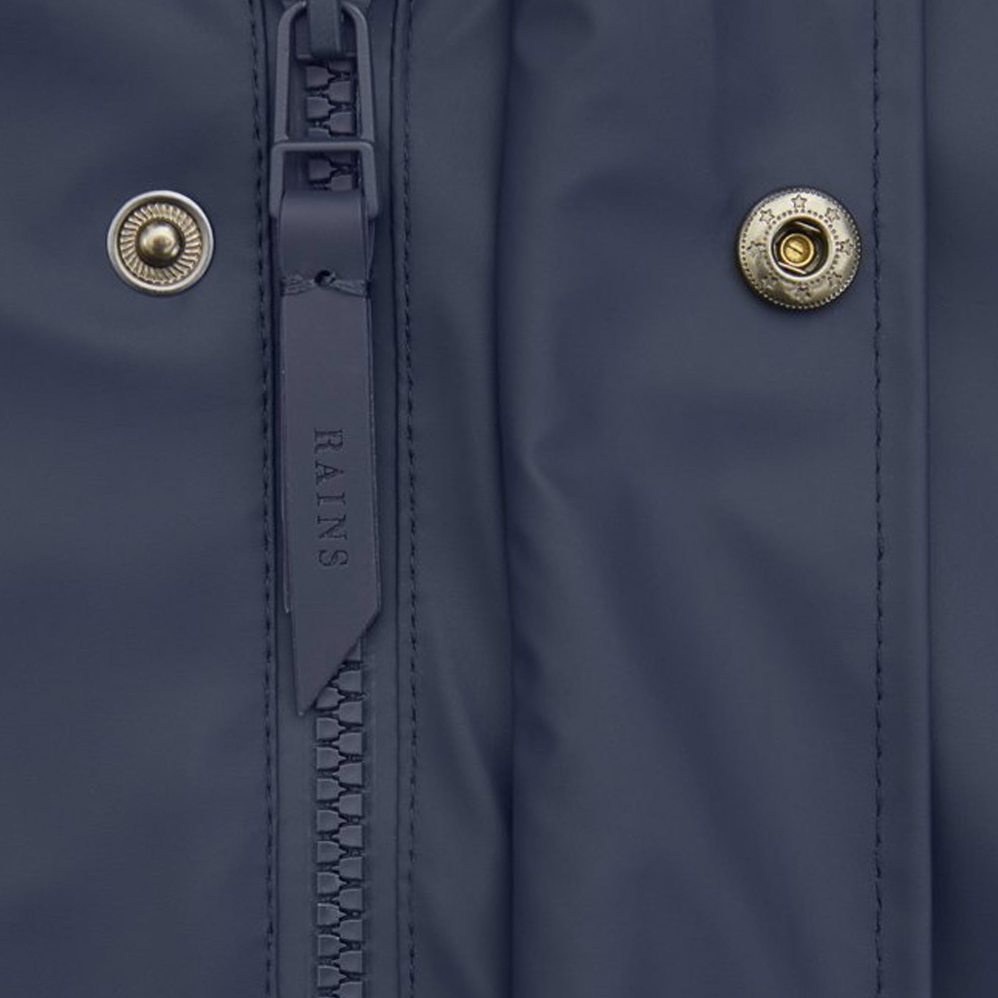 Rains Fishtail Parka - Blue