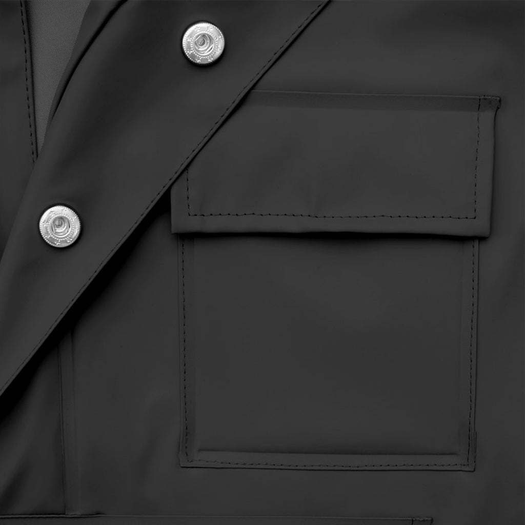 Rains Camp Anorak - Black