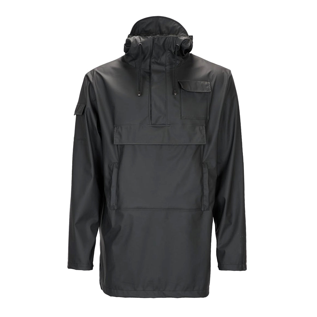 Rains Camp Anorak - Black