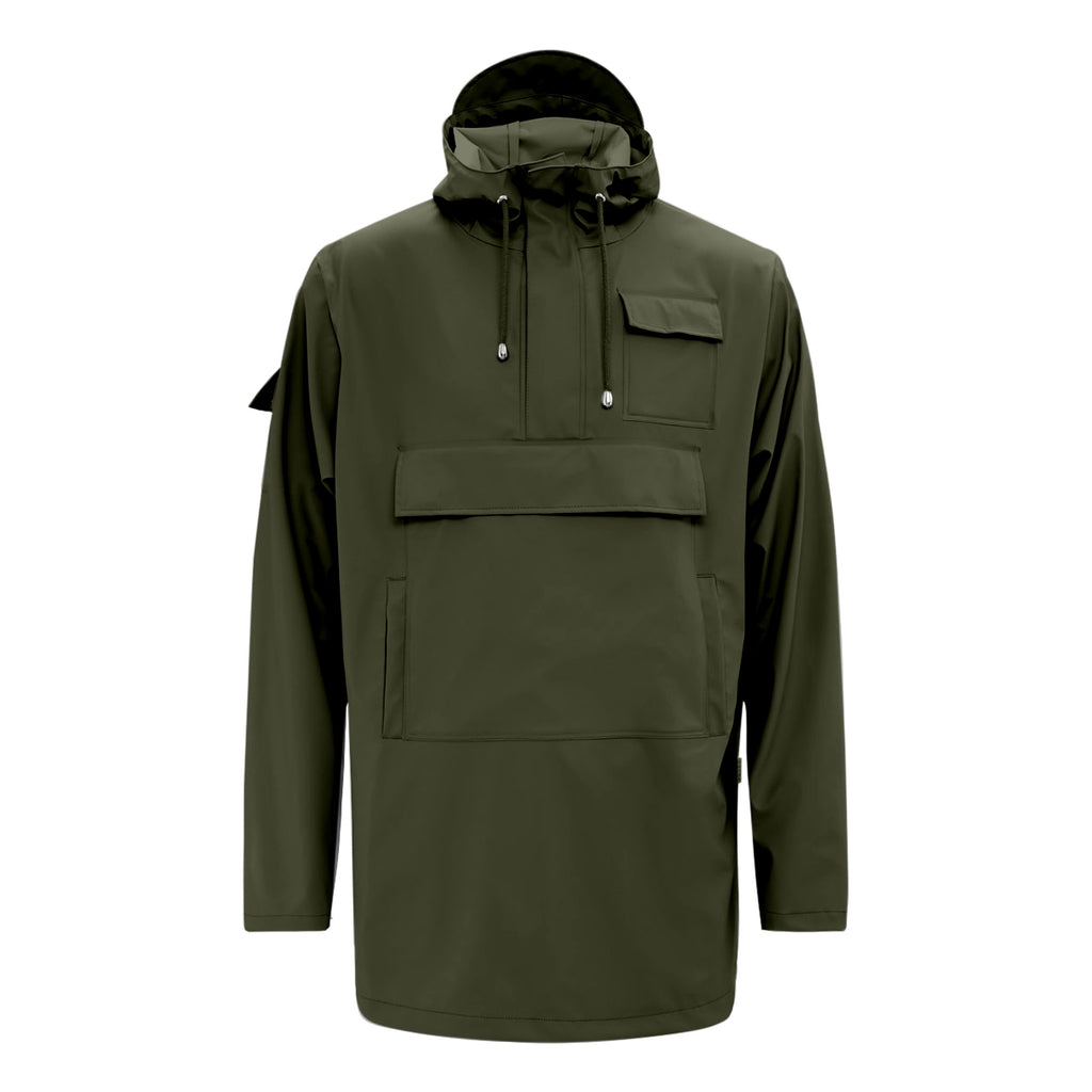 Rains Camp Anorak - Green