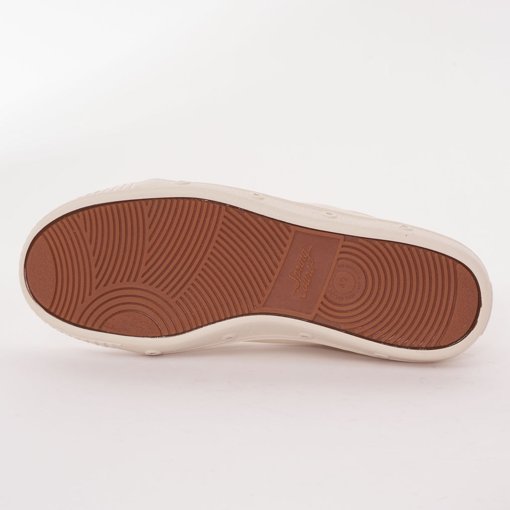 Spring Court B2N Waxy Heavy Twill Shoes - Off White