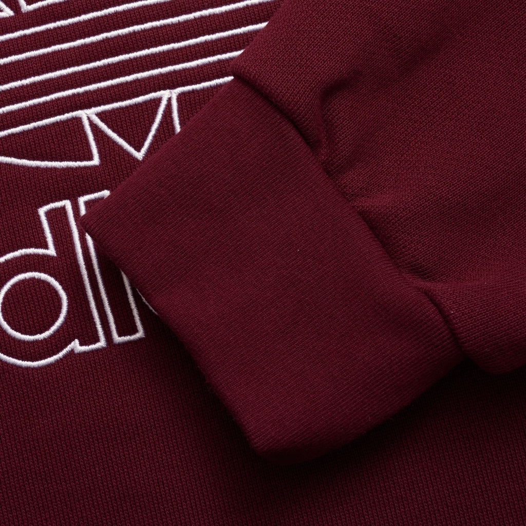 Adidas Originals Outline Logo Sweatshirt - Maroon