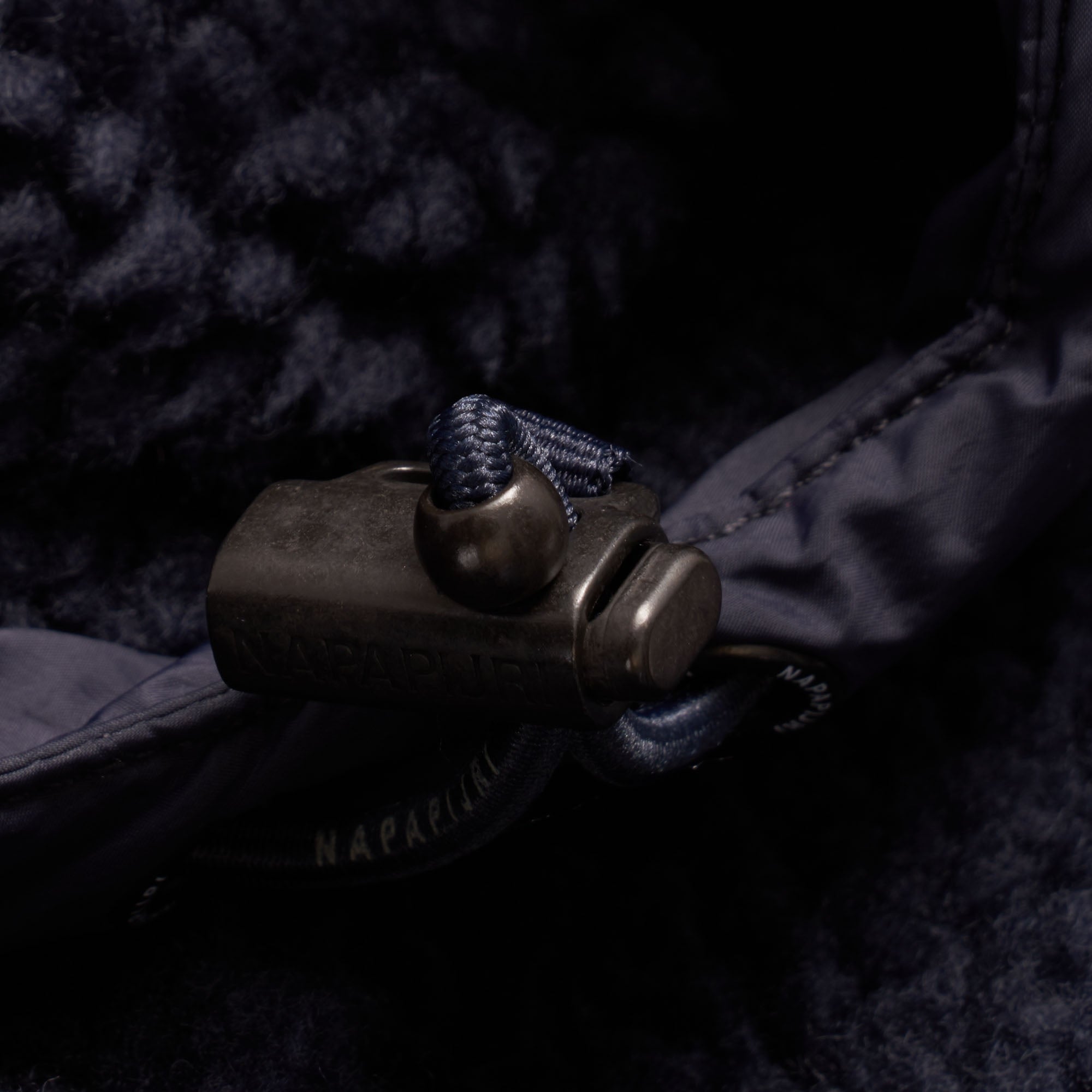 Napapijri Teide Fleece Hoodie - Navy