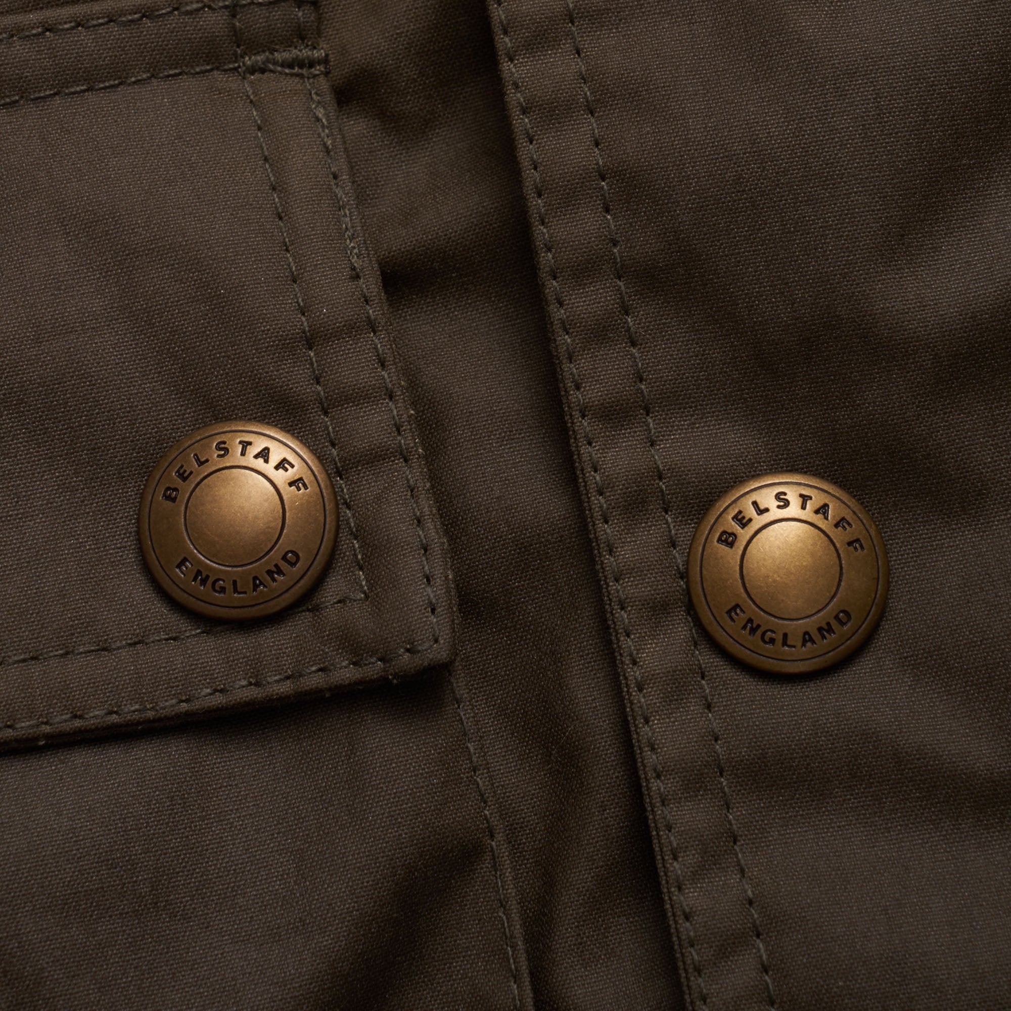 Belstaff Racemaster Blousen Jacket - Green Smoke