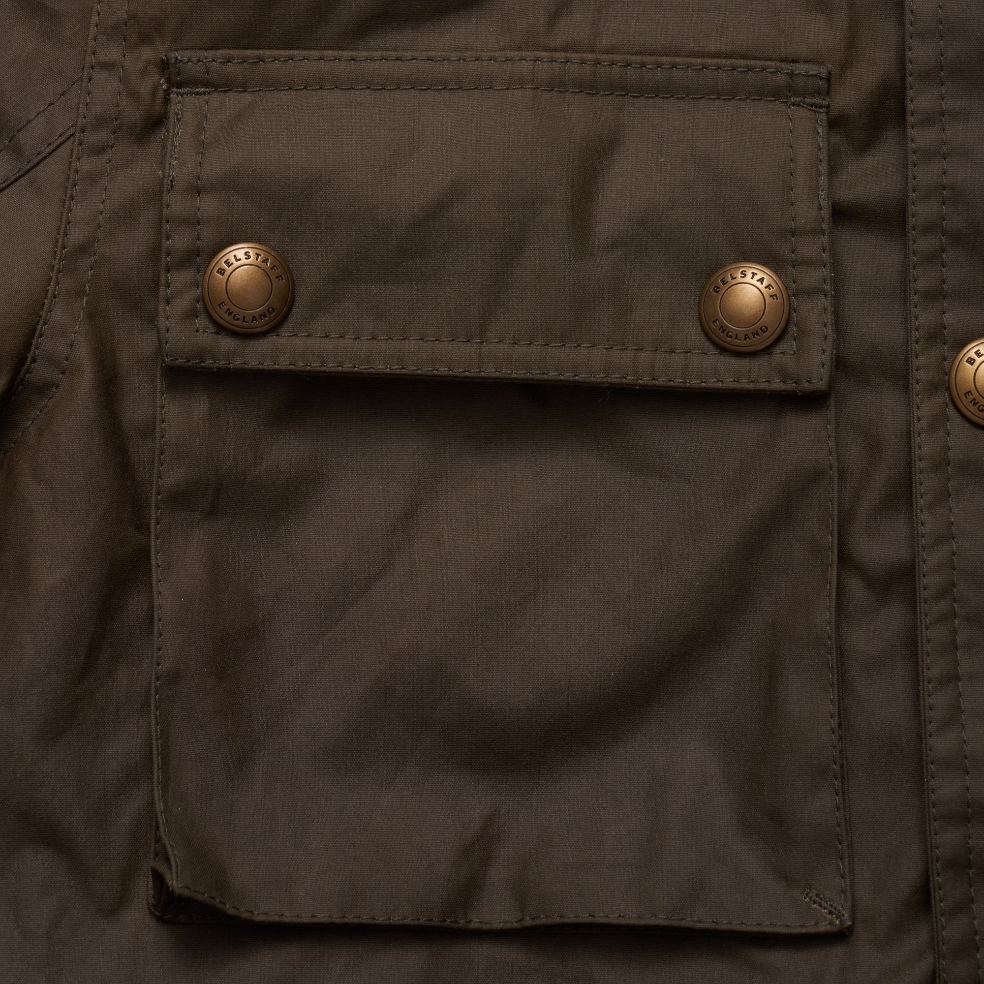 Belstaff Racemaster Blousen Jacket - Green Smoke
