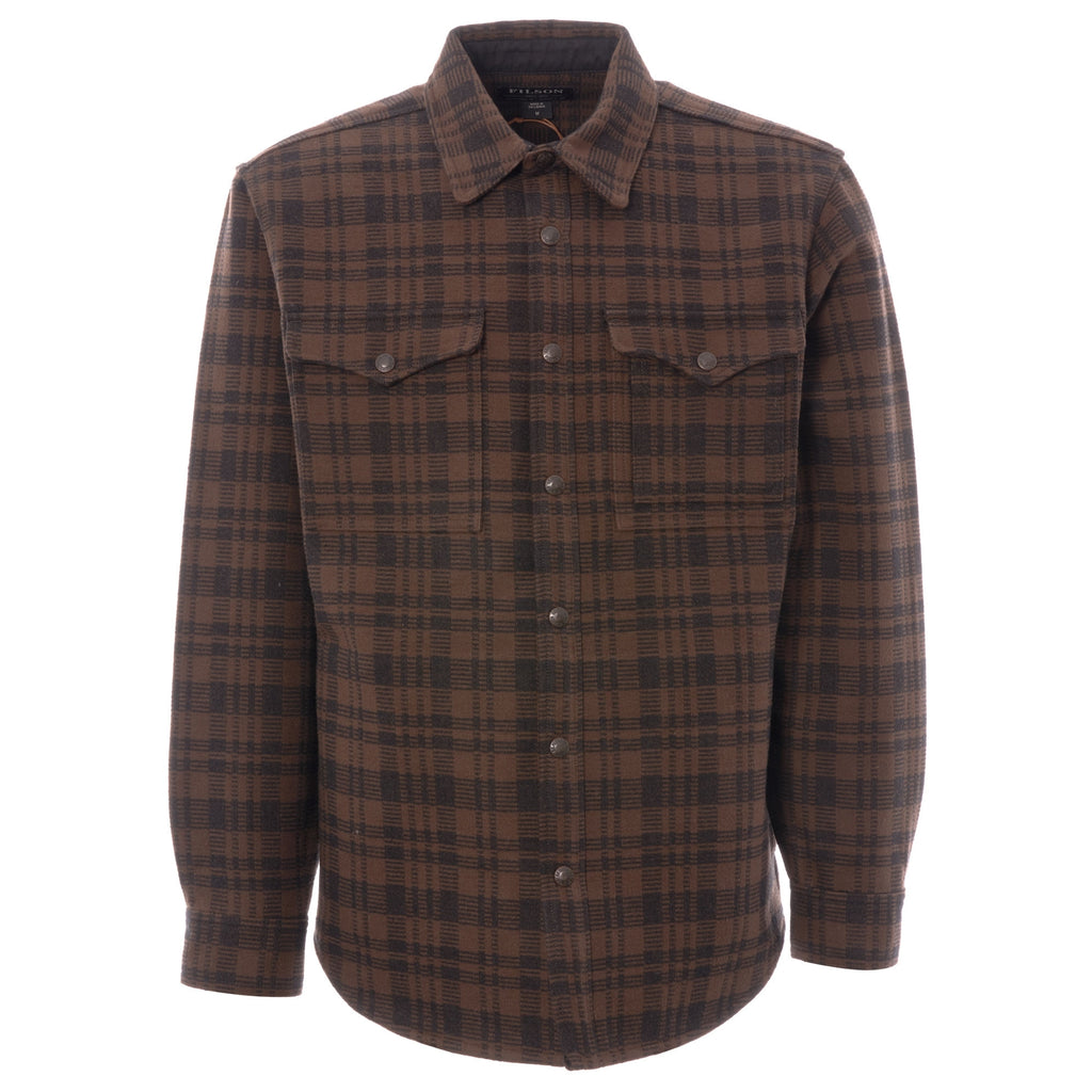 Filson Beartooth Jac-Shirt - Dark Brown & Charcoal