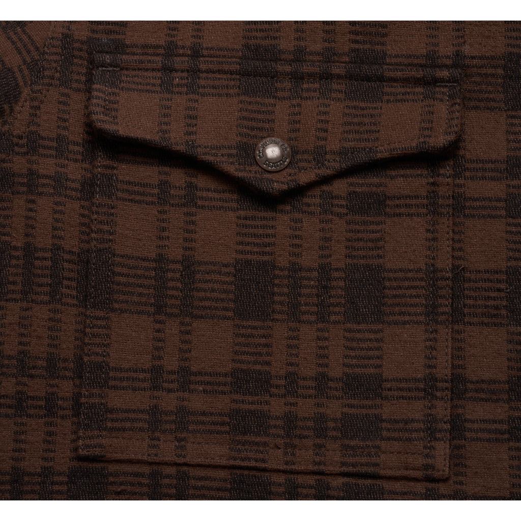 Filson Beartooth Jac-Shirt - Dark Brown & Charcoal