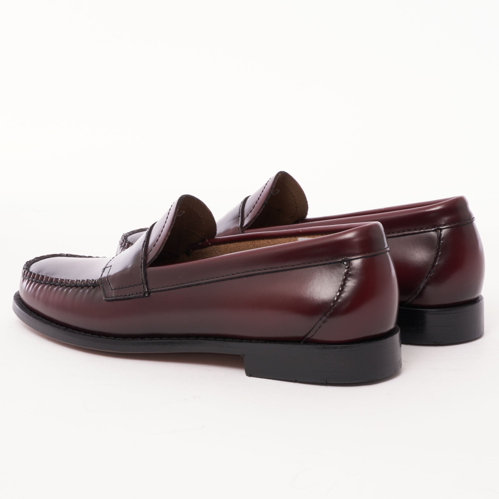 G.H. Bass Weejun Logan Polished Leather Loafer - Wine