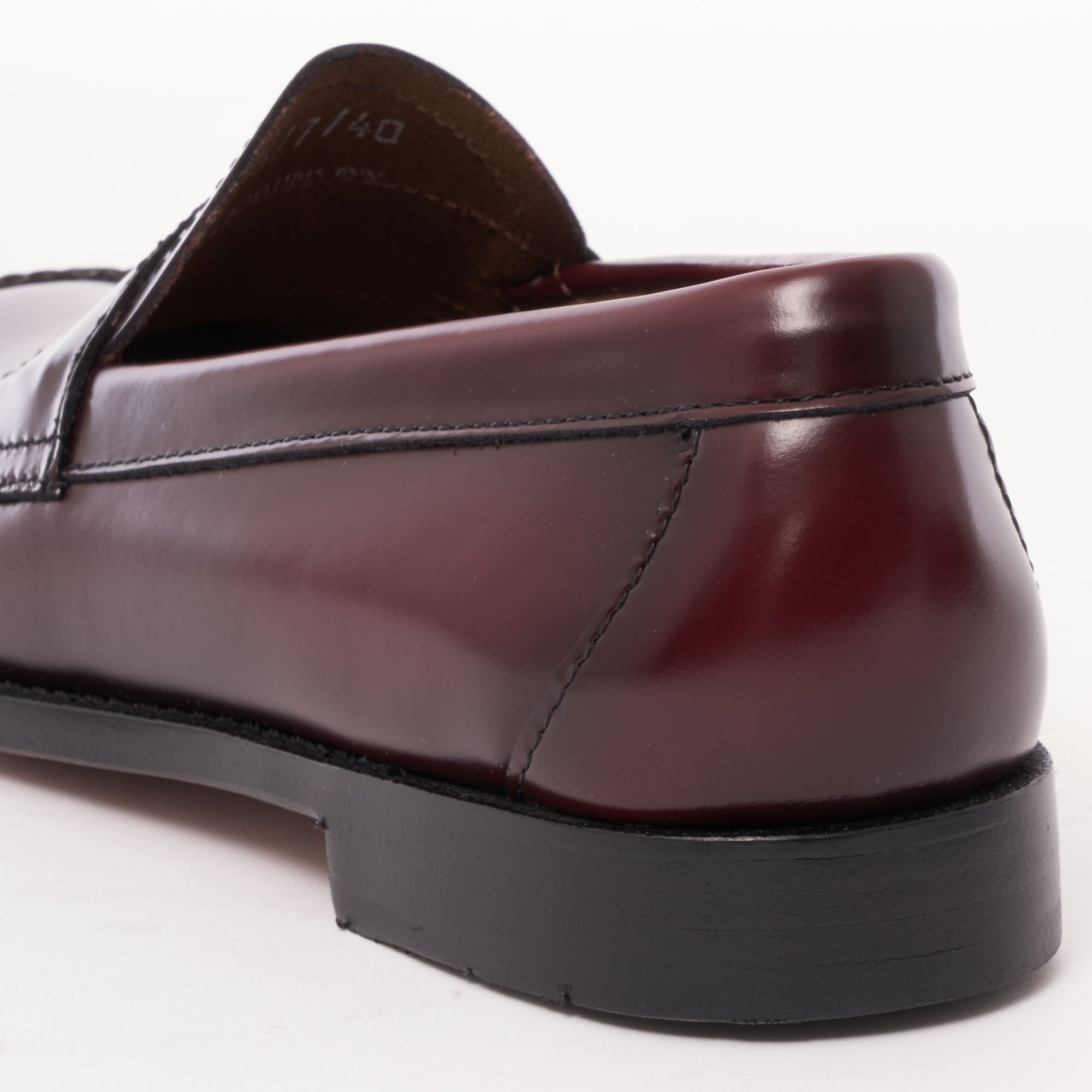 G.H. Bass Weejun Logan Polished Leather Loafer - Wine